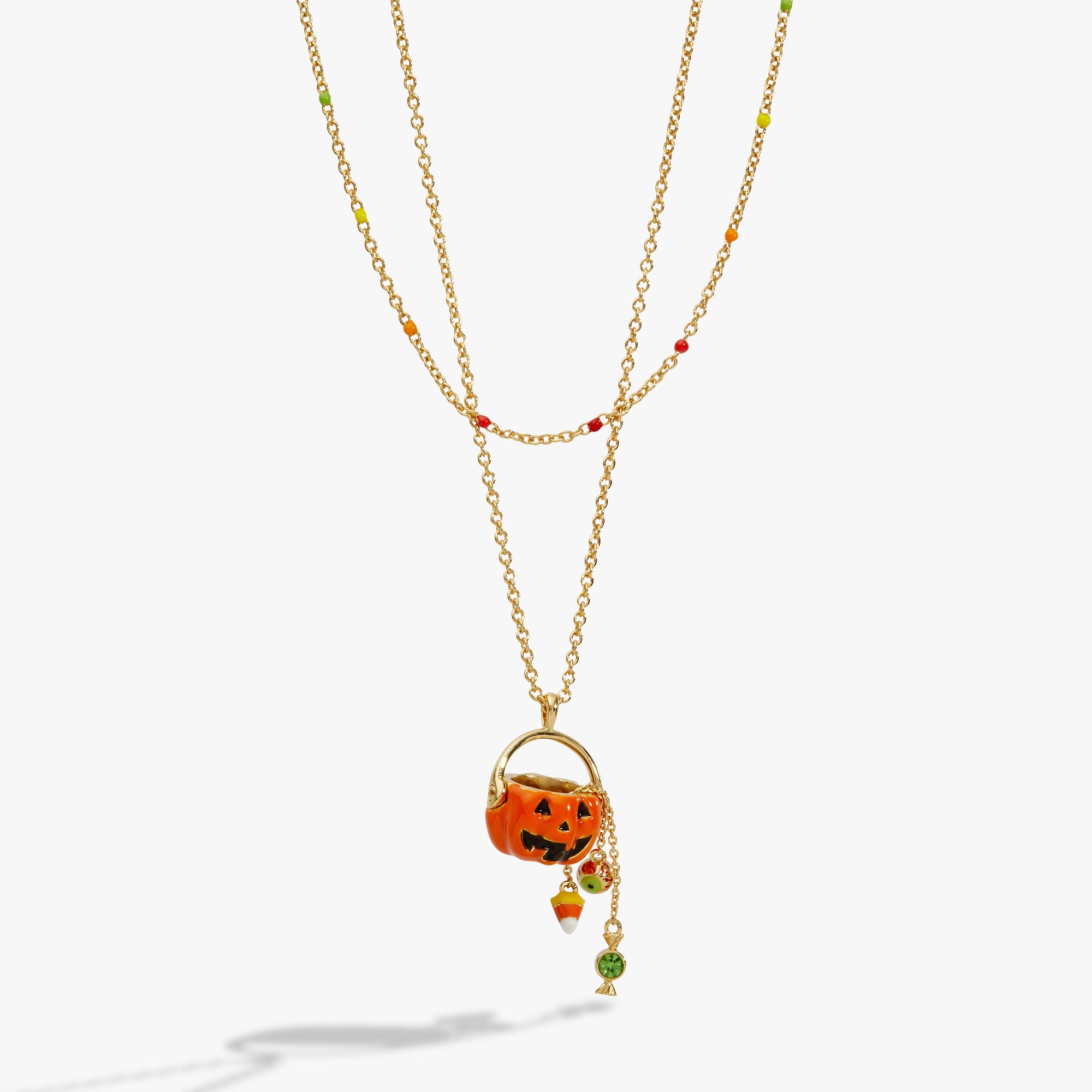 'trick Or Treat' Layered Necklace