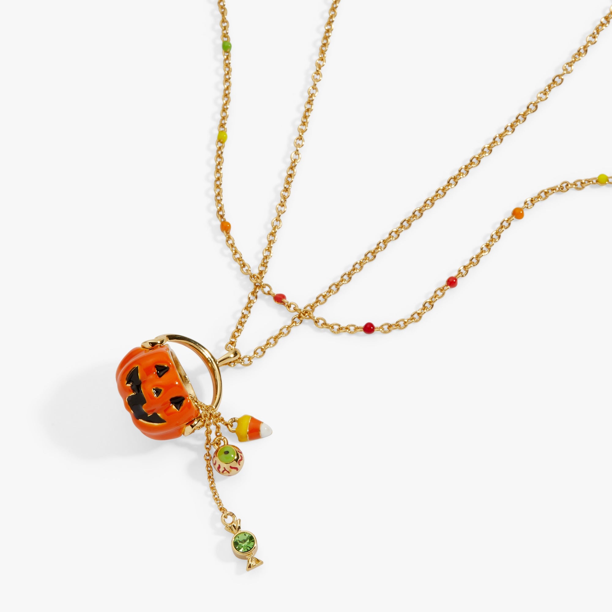 'trick Or Treat' Layered Necklace