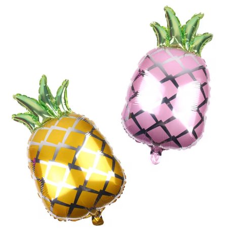 Pink And Gold Pineapple Balloon