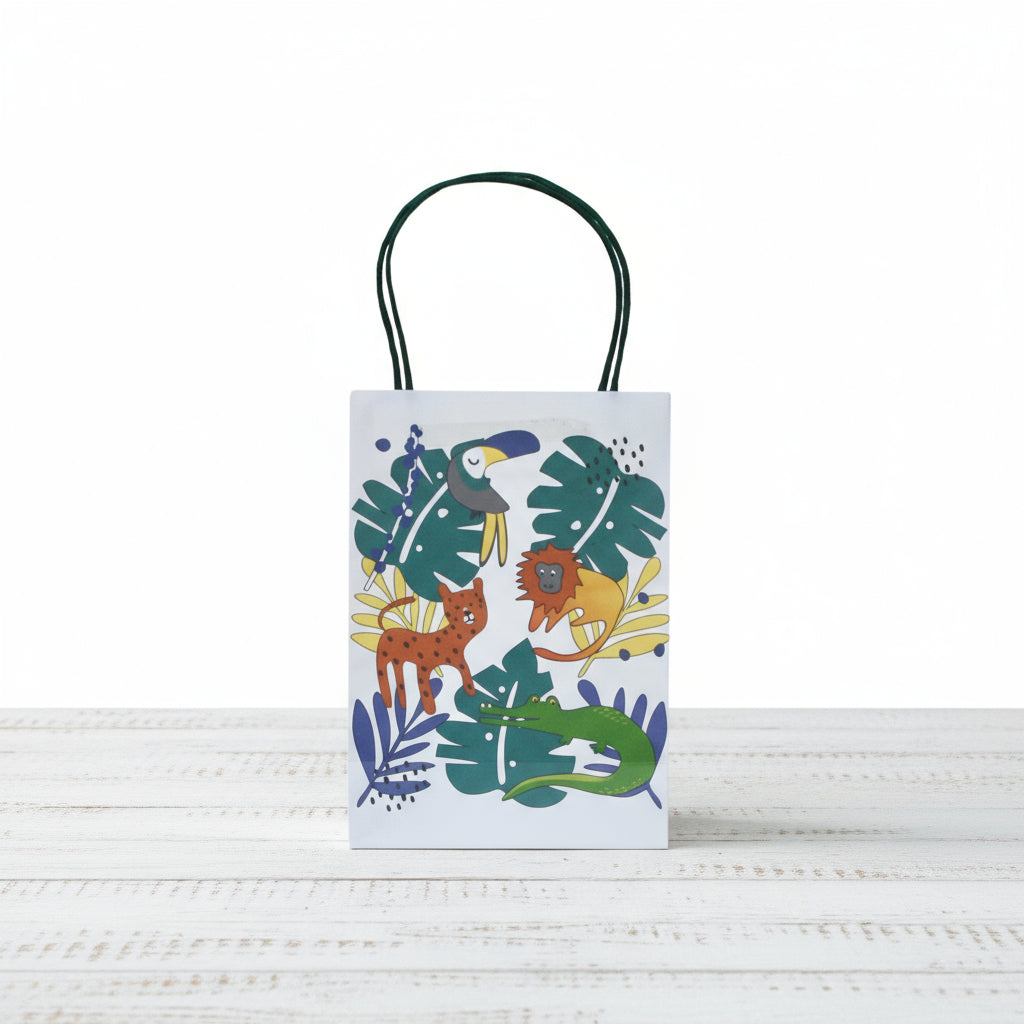 Tropical Animals Party Bags (set Of 8)