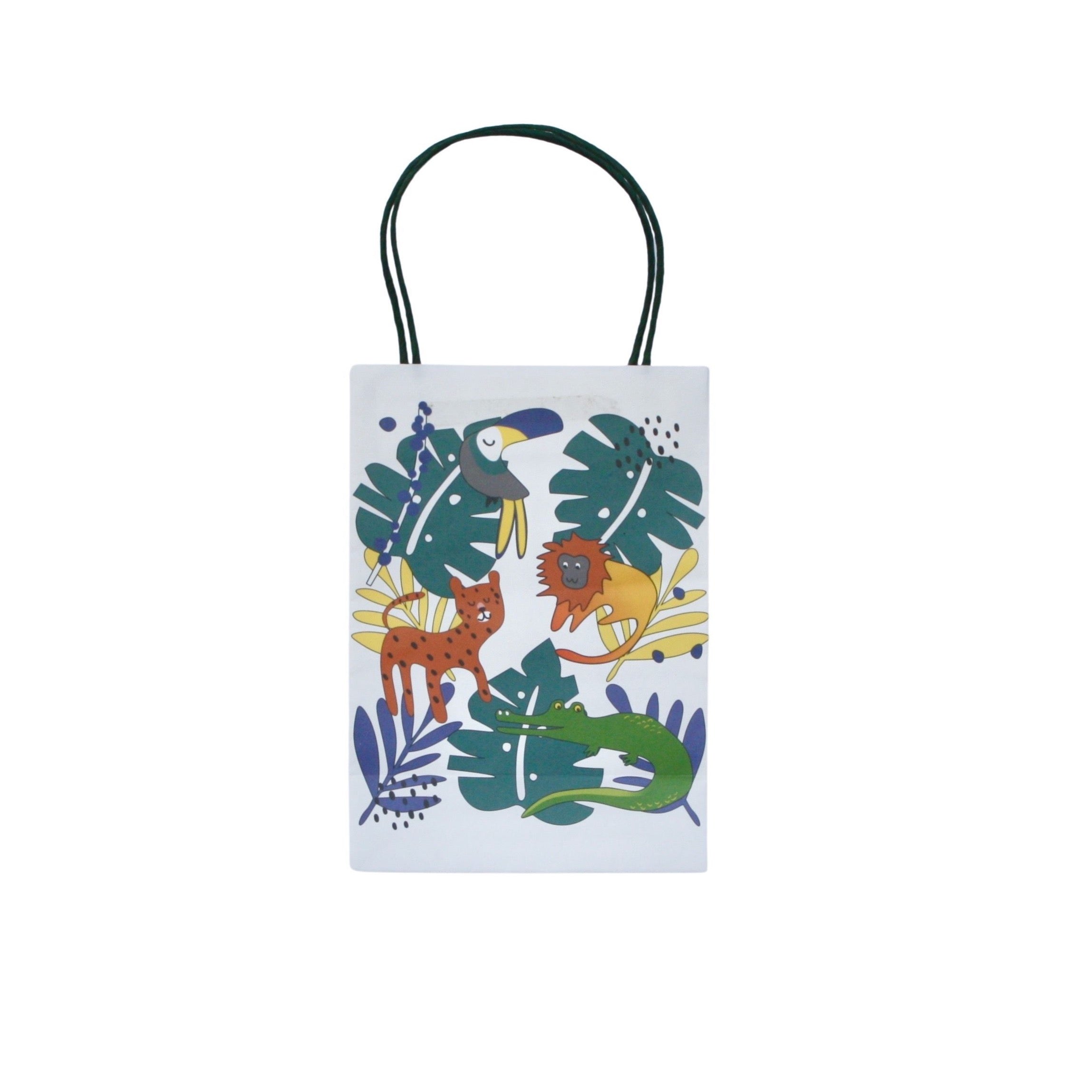 Tropical Animals Party Bags (set Of 8)