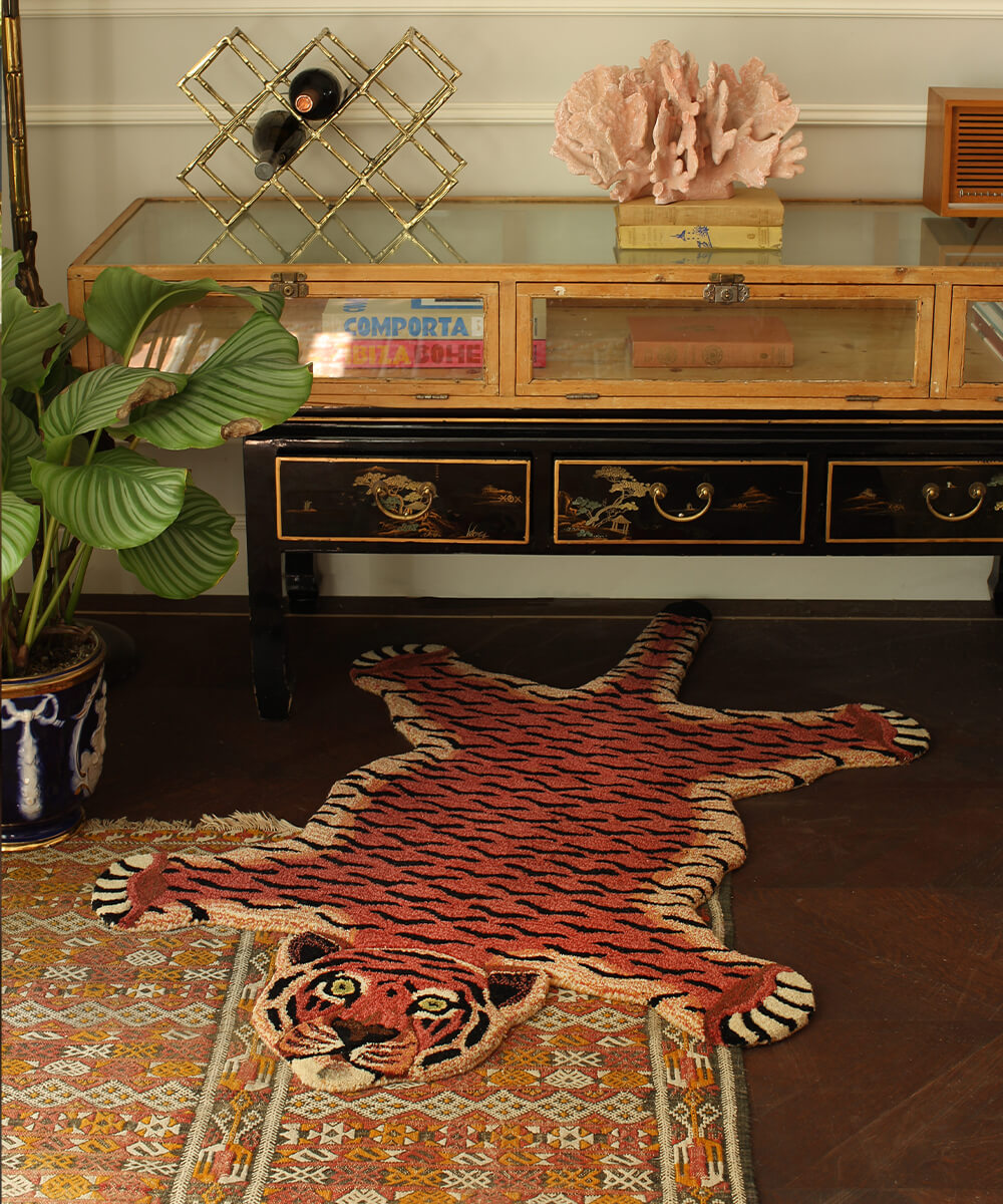 Tula Wise Tiger Rug Large