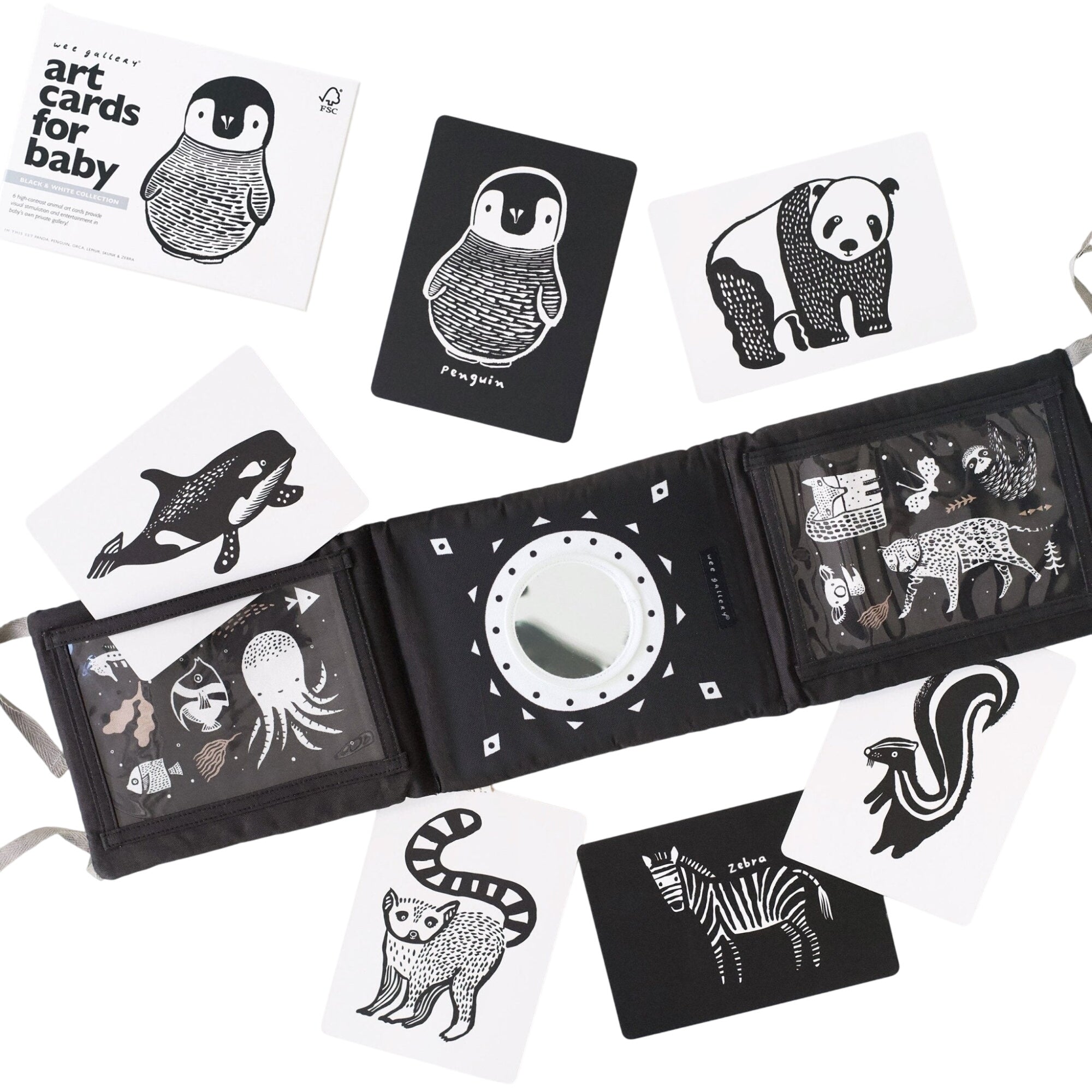 Baby Tummy Time Gallery With Mirror Bundle