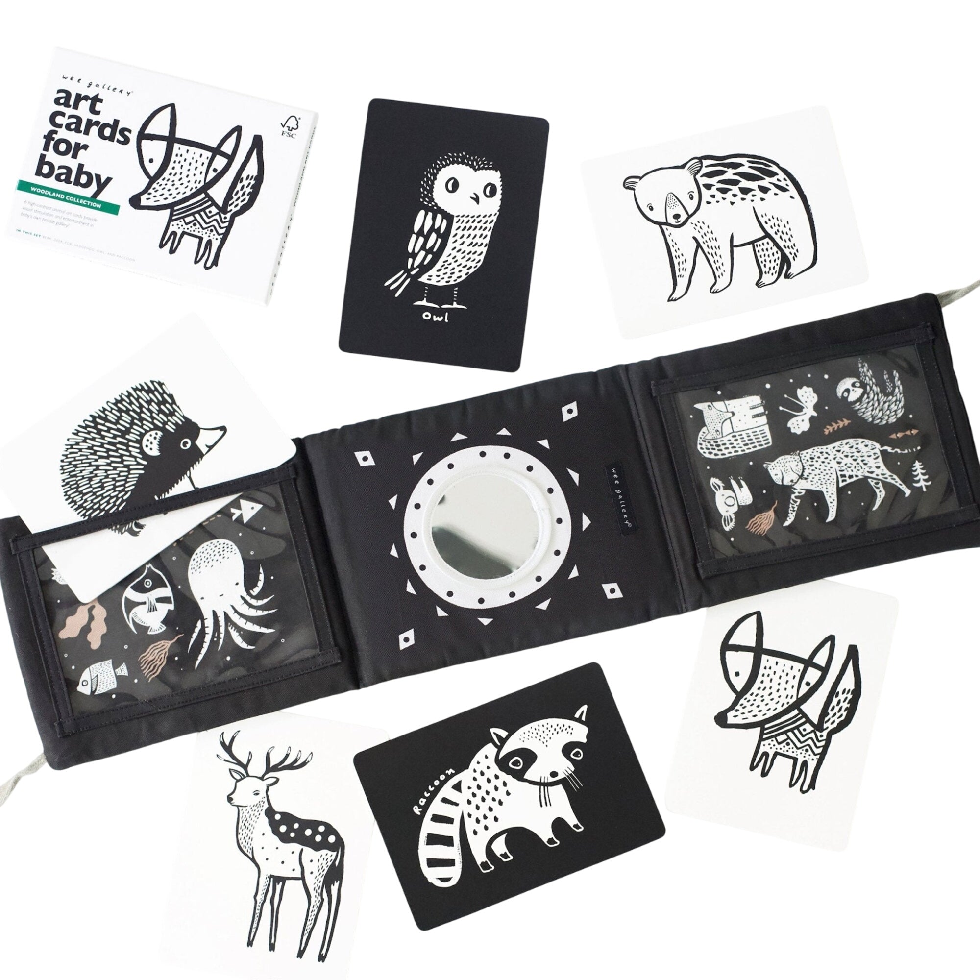 Baby Tummy Time Gallery With Mirror Bundle