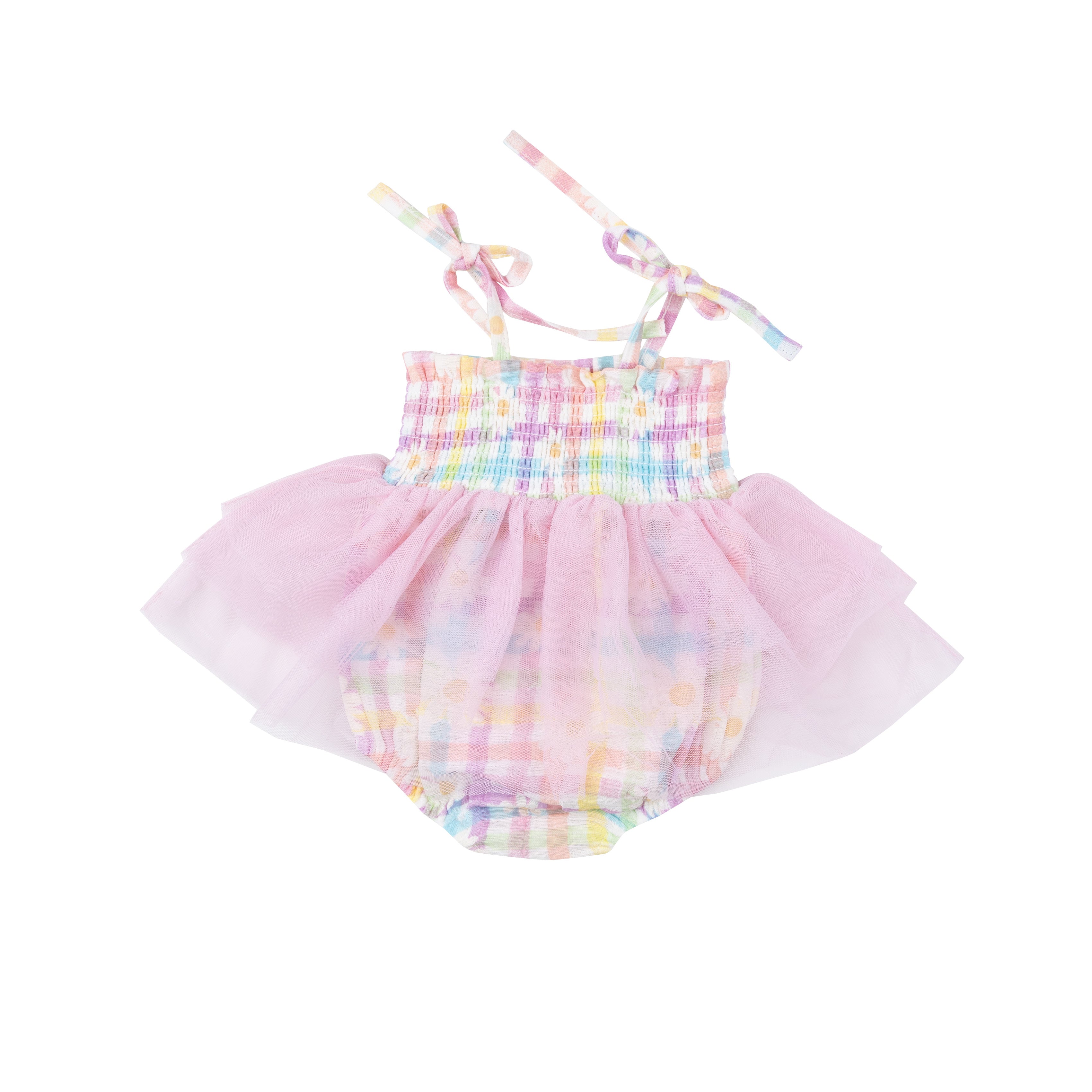 Tutu Bubble - Gingham Daisy