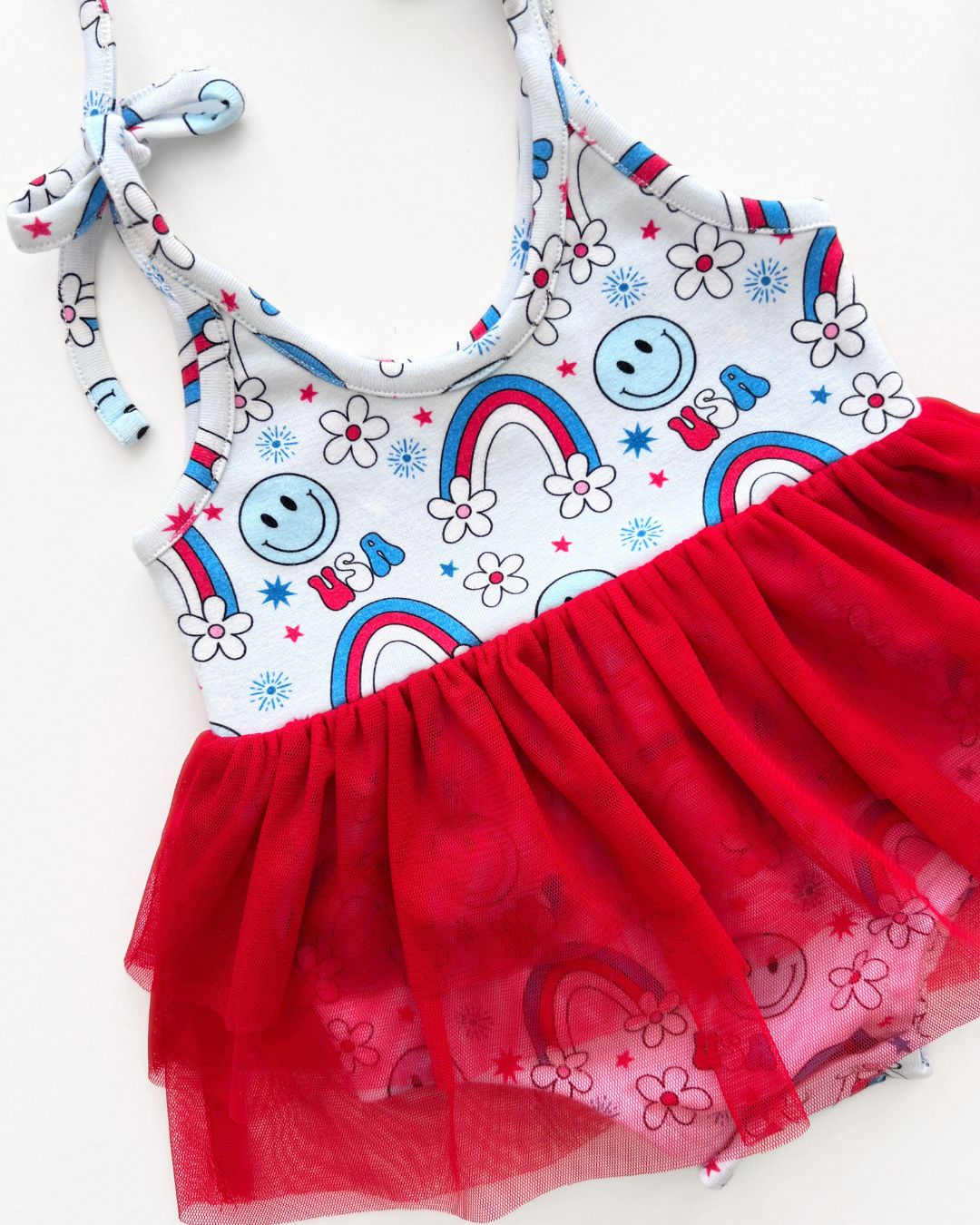 Tutu Romper | Little Miss Usa