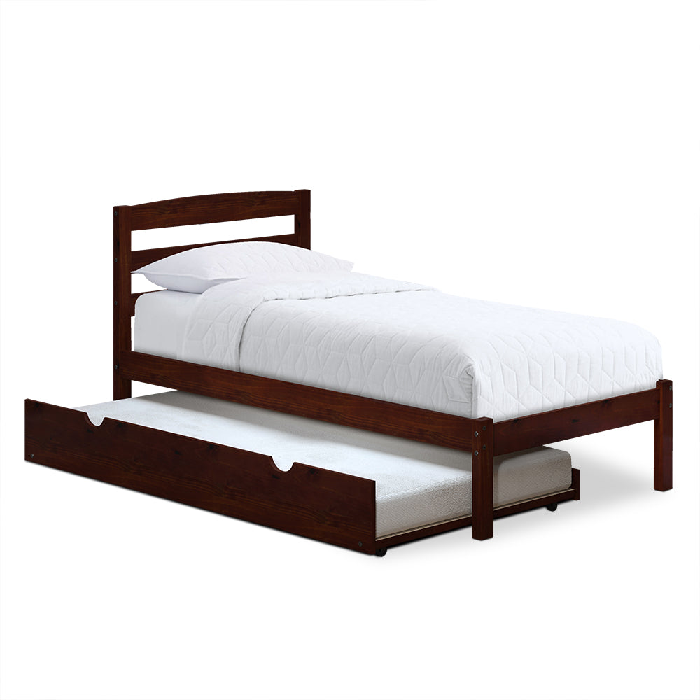 P'kolino Twin Bed with Trundle - Cherry