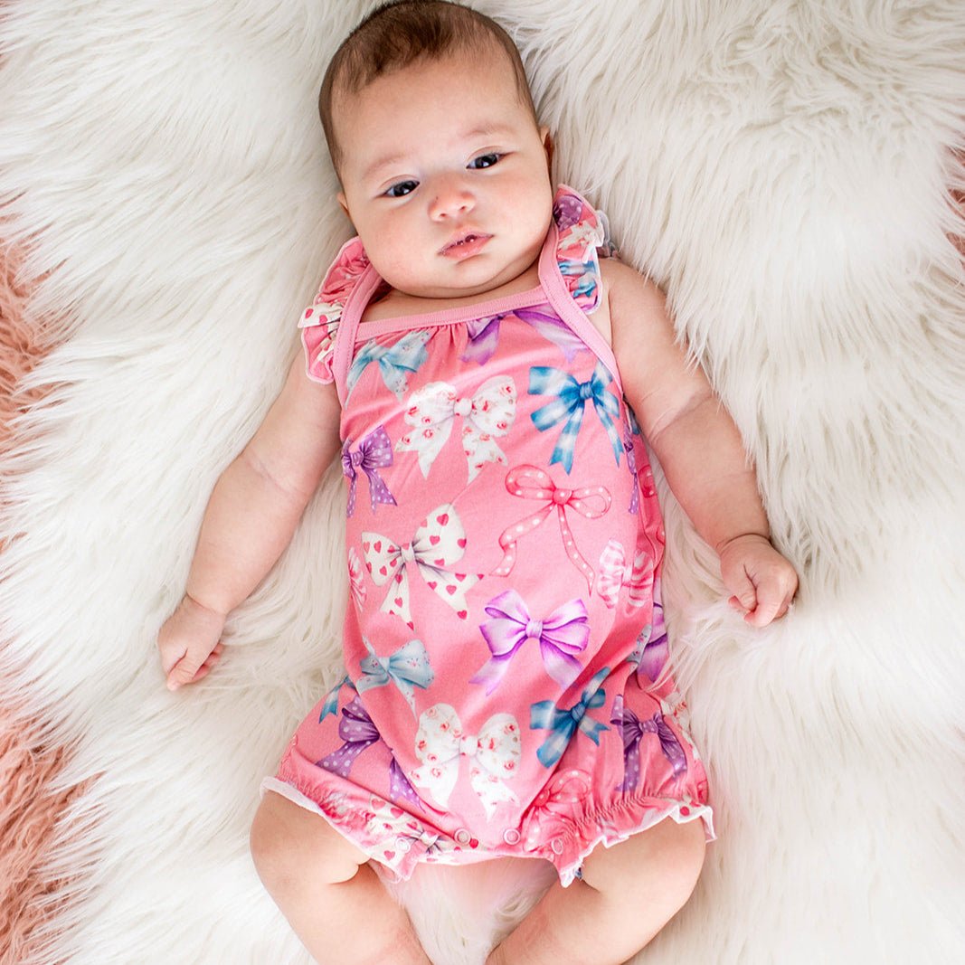 Twinkle Ties  Bubble Romper