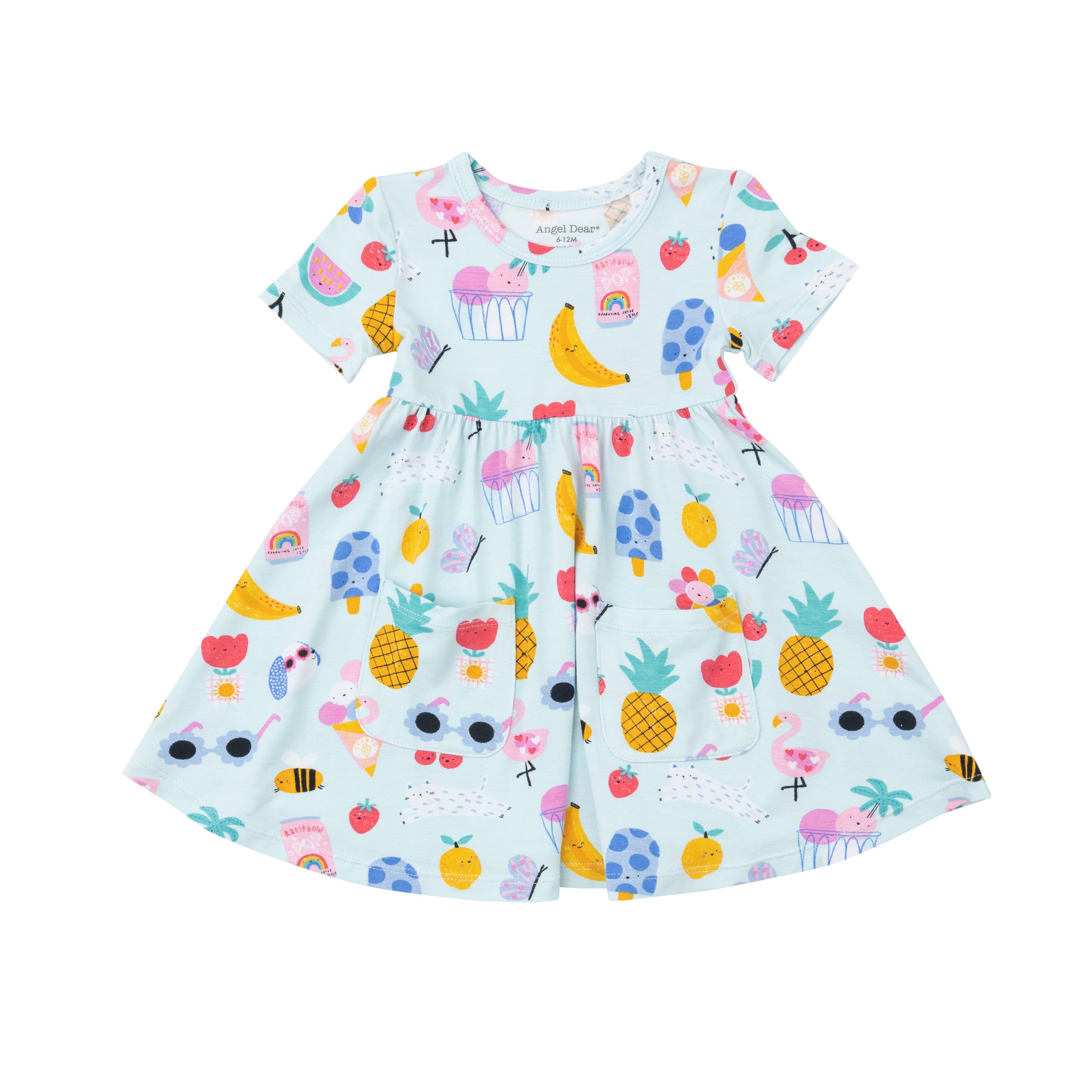 Twirly S/s Dress - Ice Cream Giggles