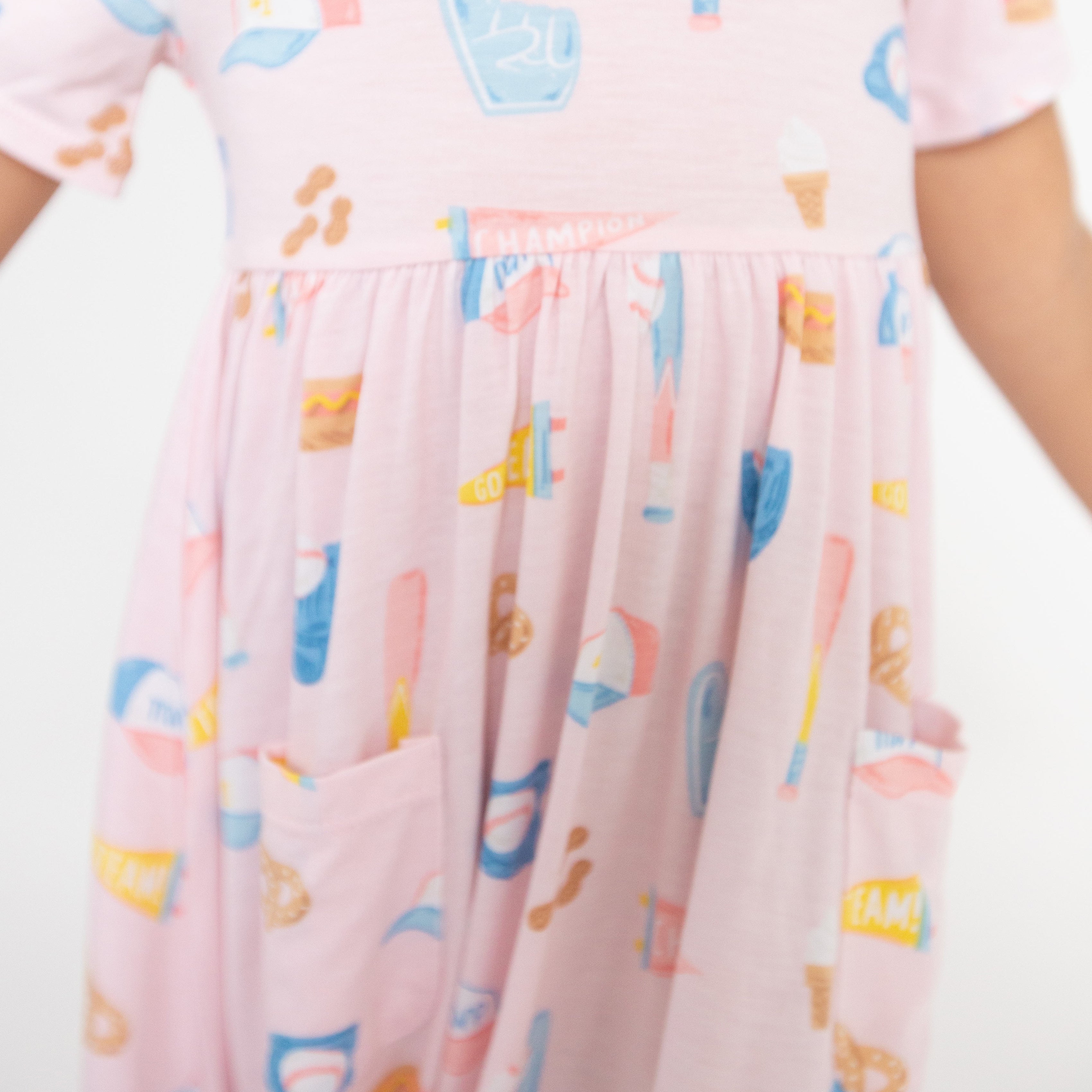 Twirly S/s Dress - Softball