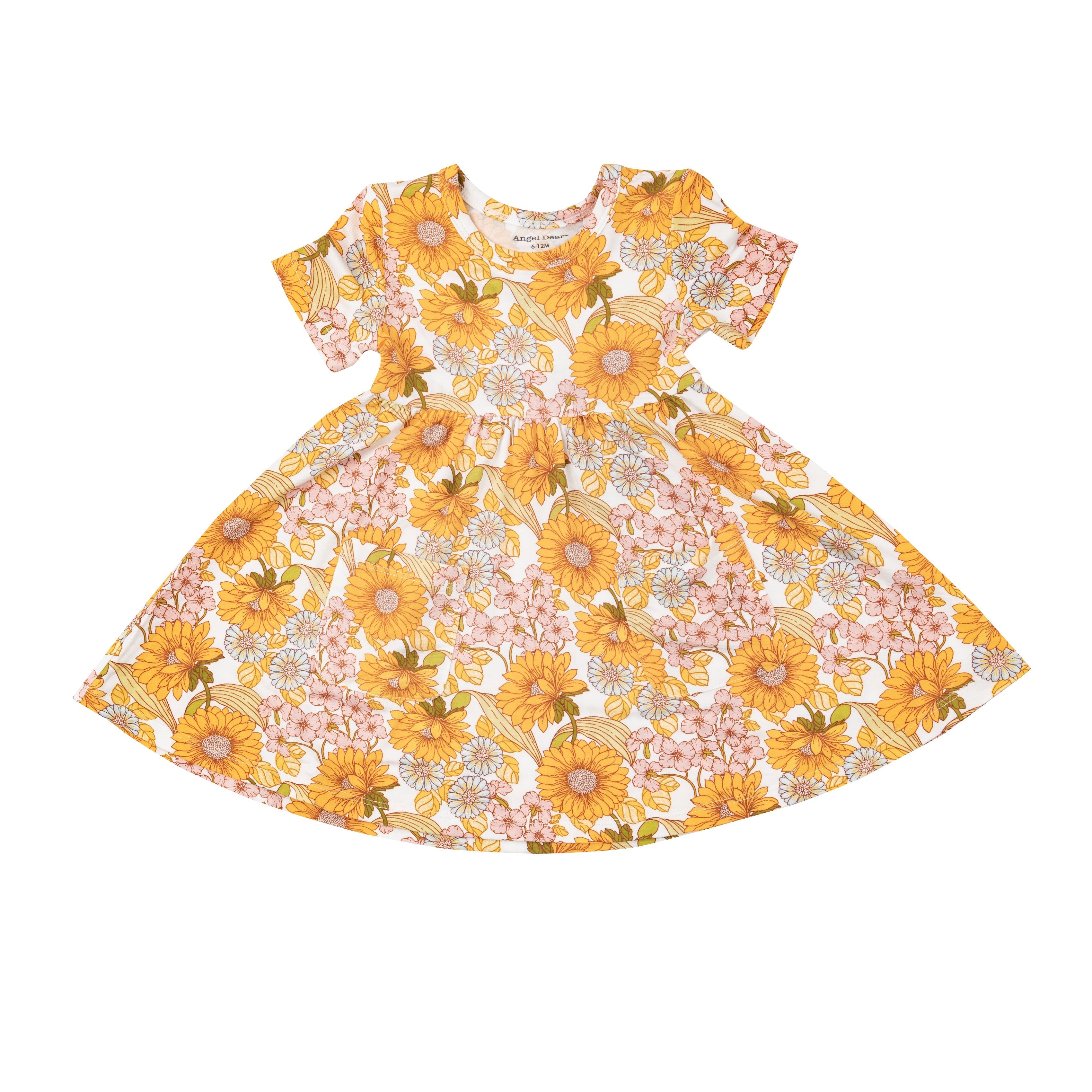 Twirly S/s Dress - Sunflower Child