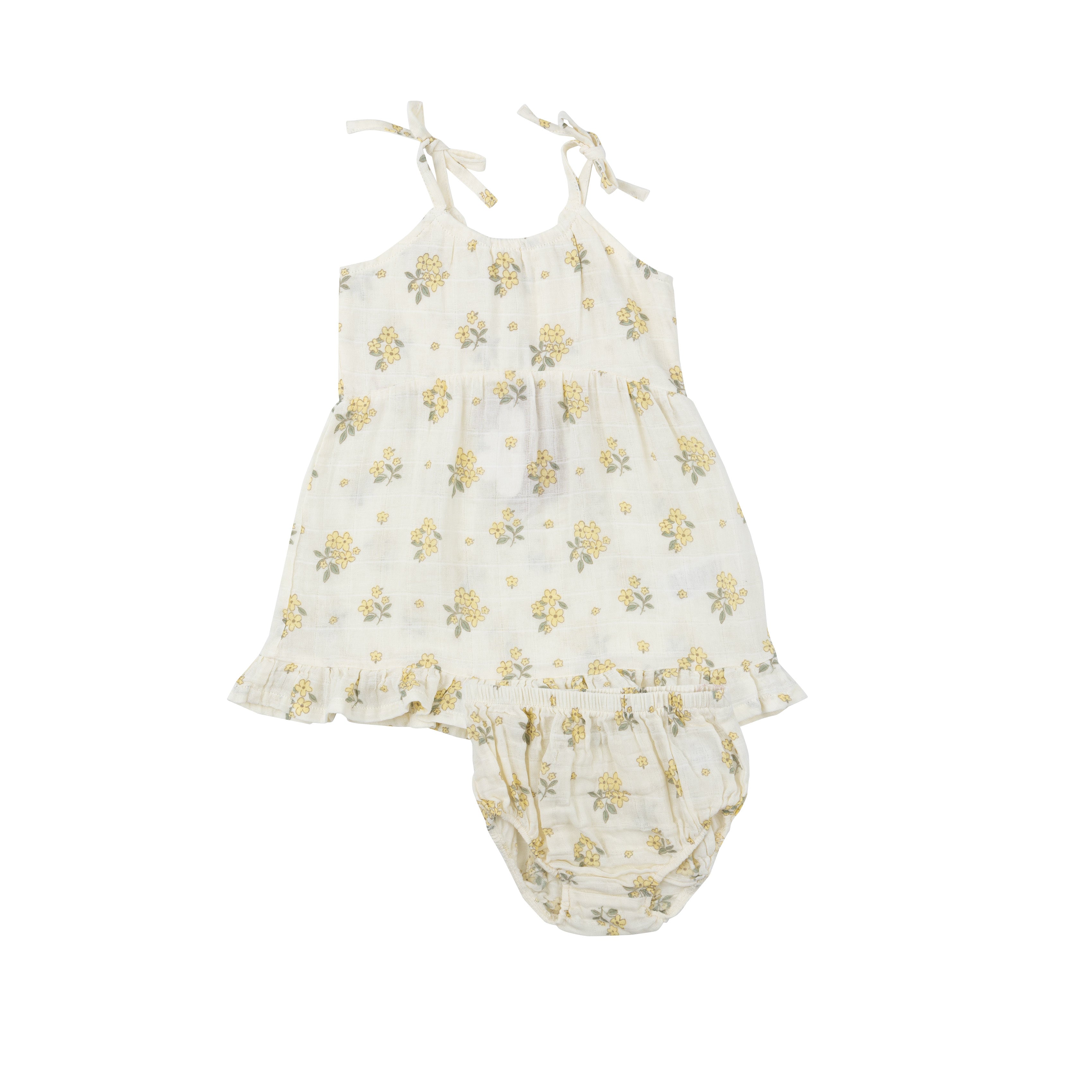 Twirly Tank Dress  And Diaper Cover - Buttercup Bouquets