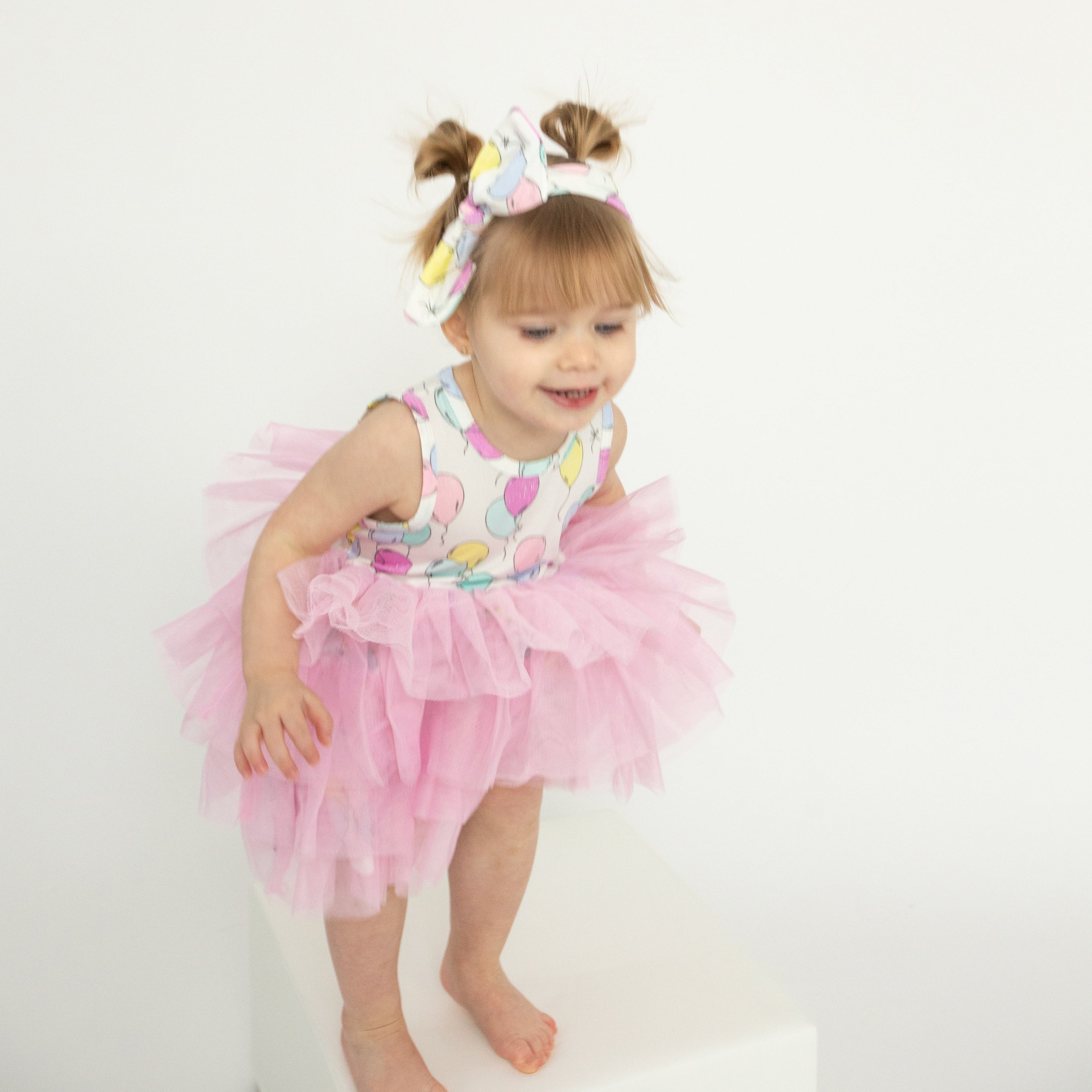 Twirly Tank Tutu Dress - Balloons