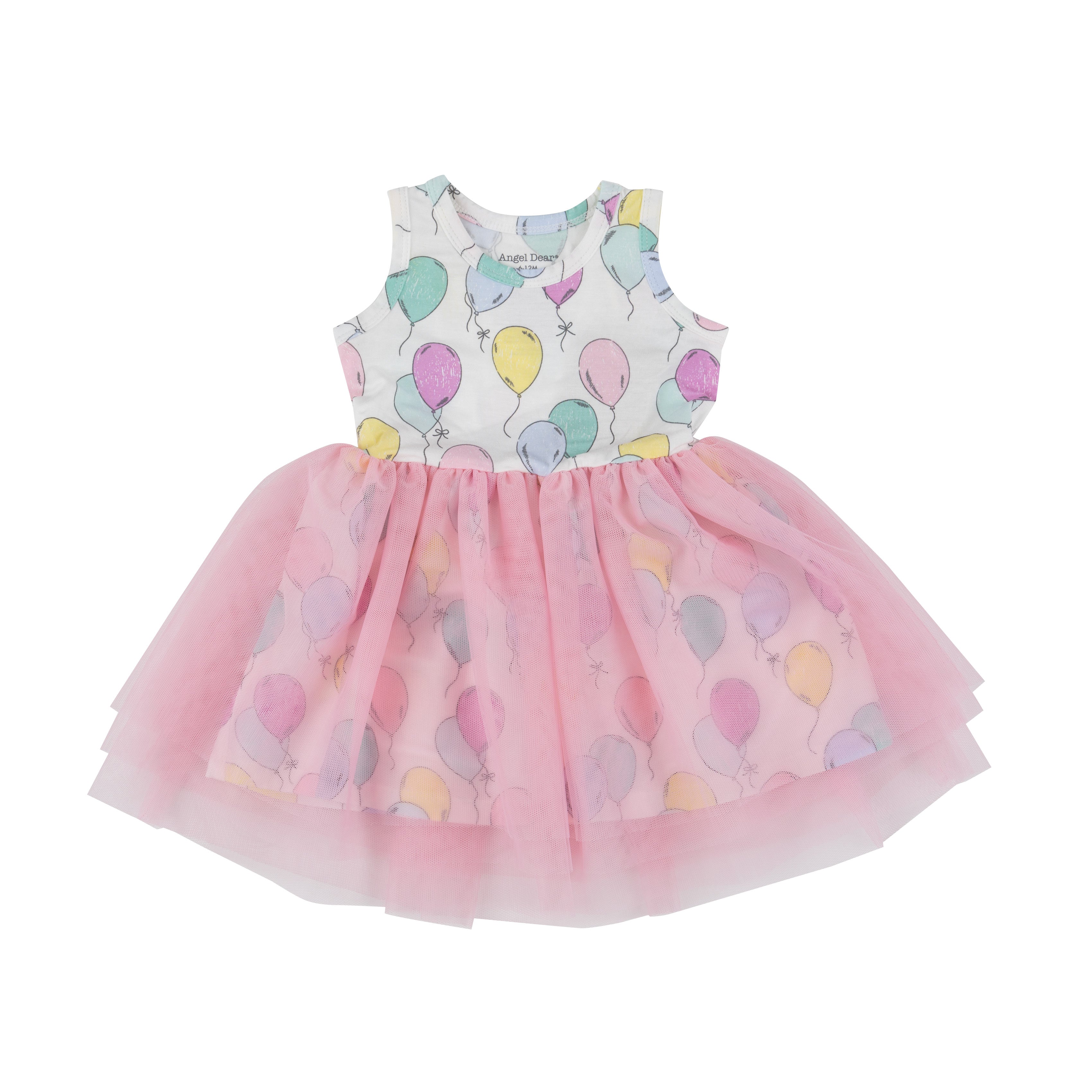 Twirly Tank Tutu Dress - Balloons