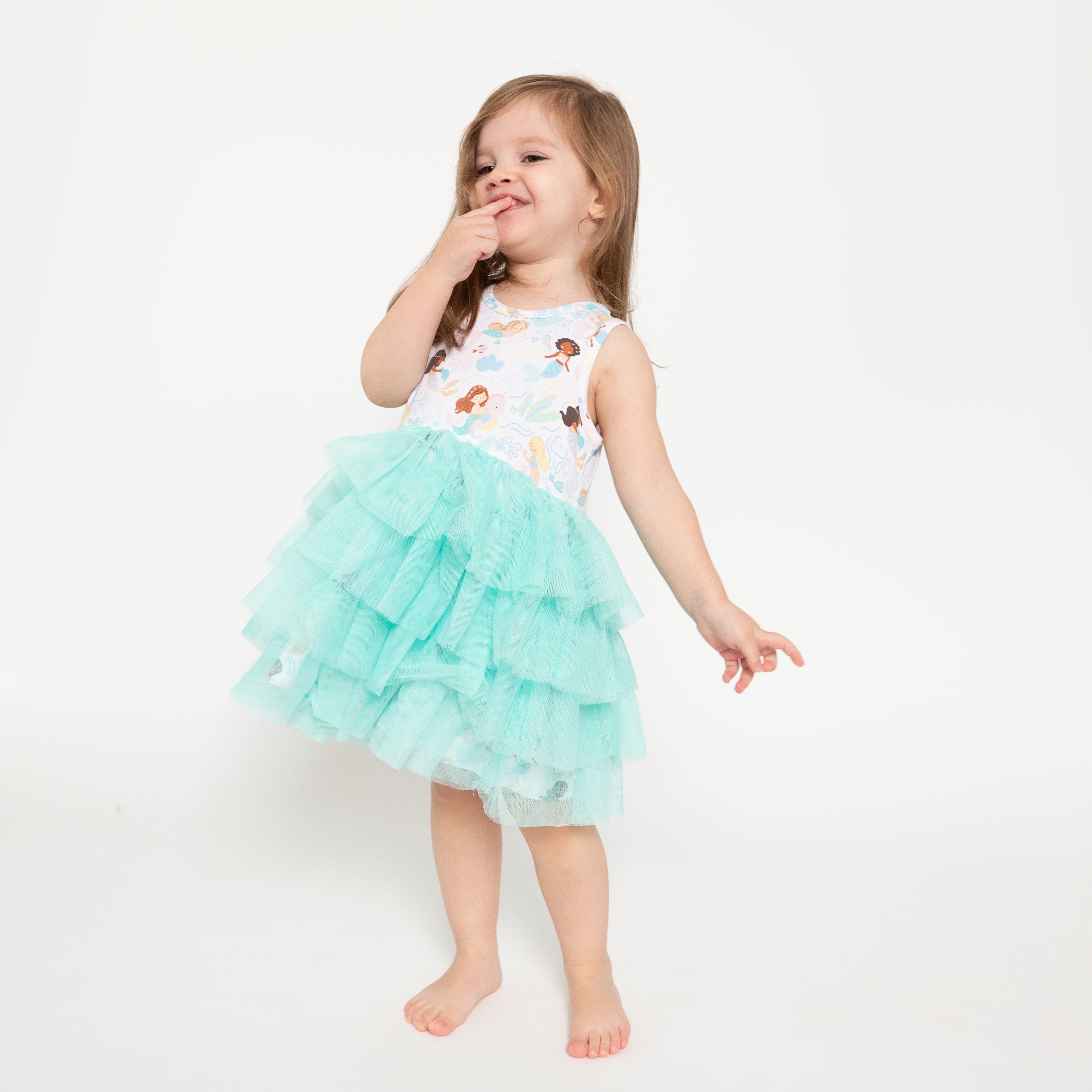 Twirly Tank Tutu Dress - Magical Mermaids