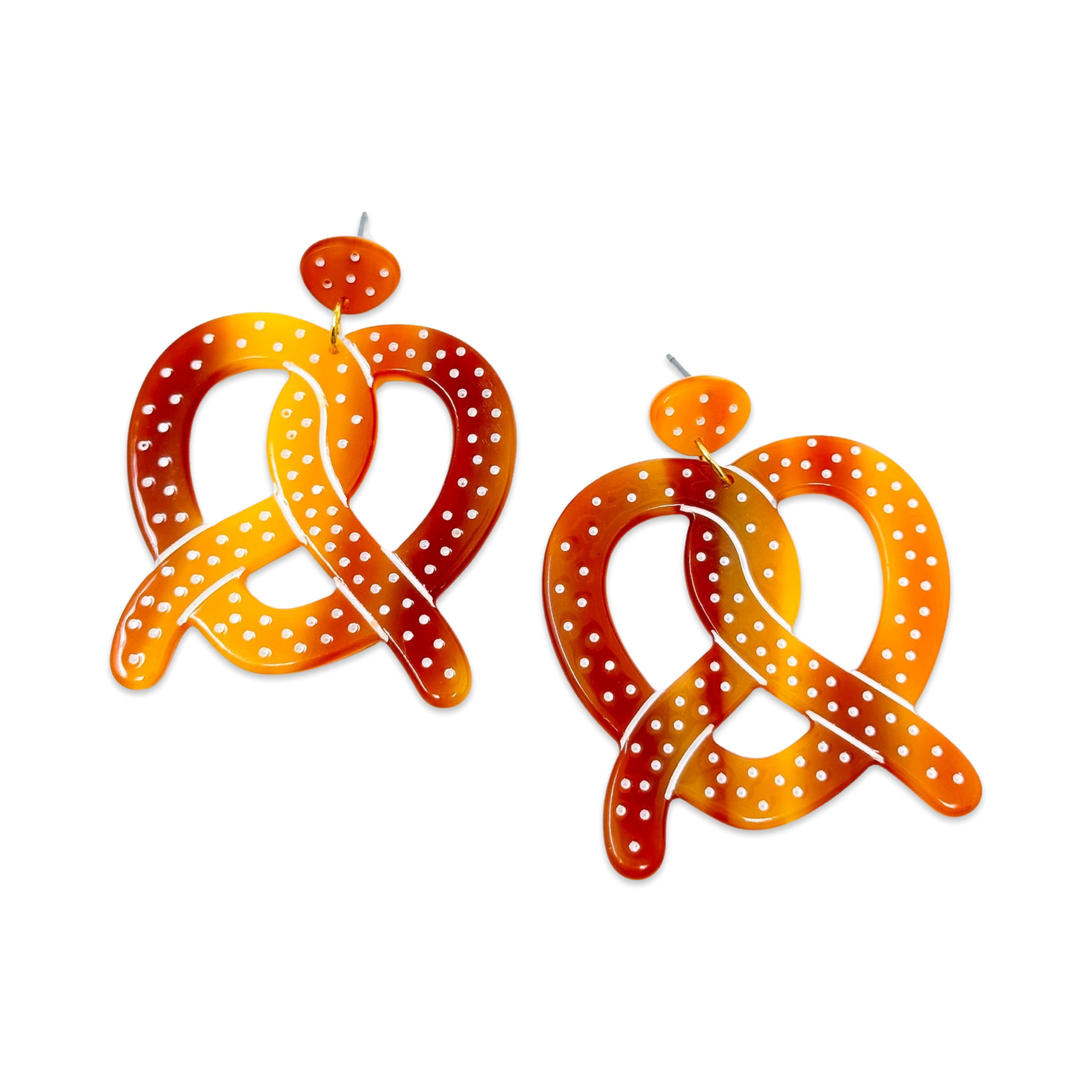 Twisted Pretzel Earrings