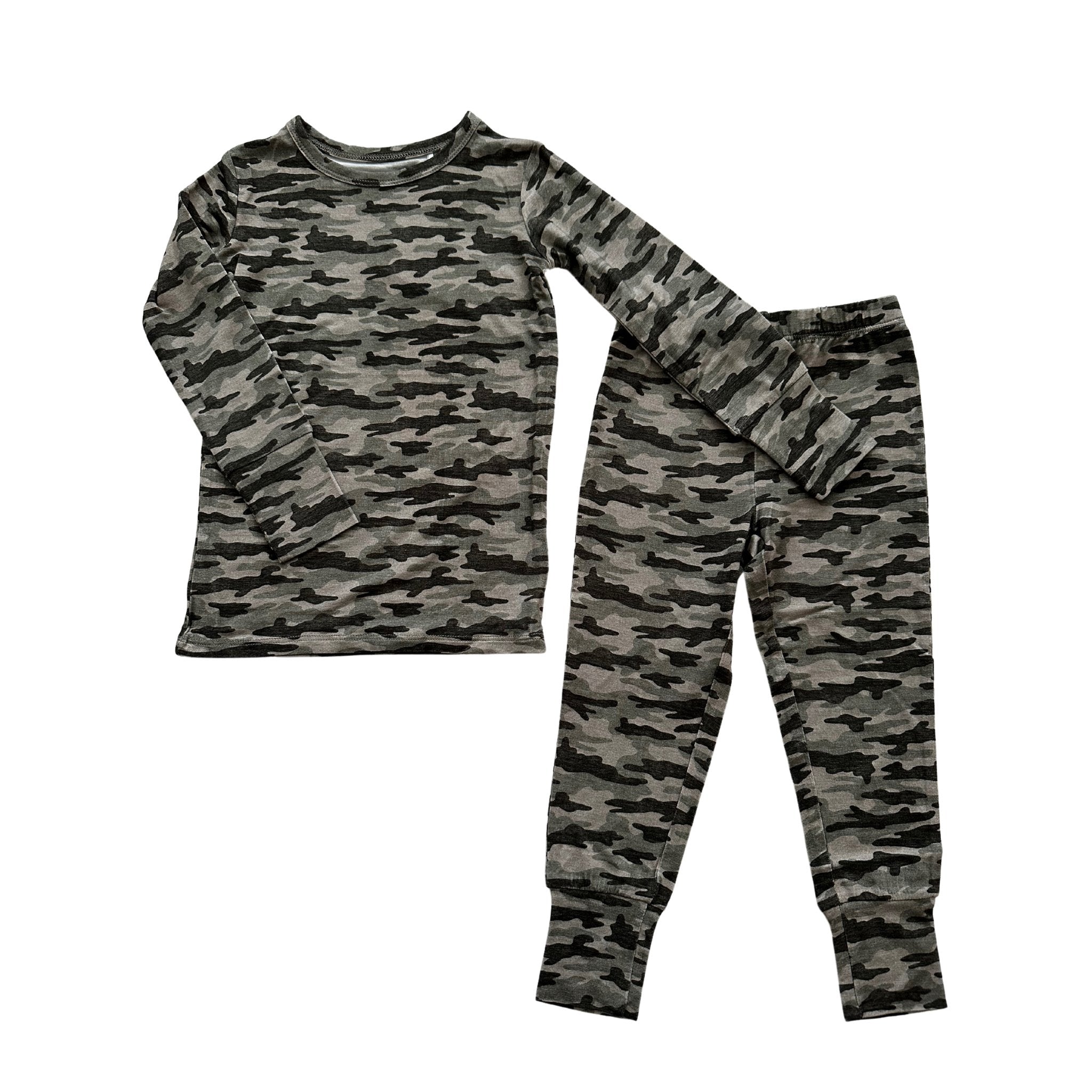 Two-piece Pajama Set - Camo