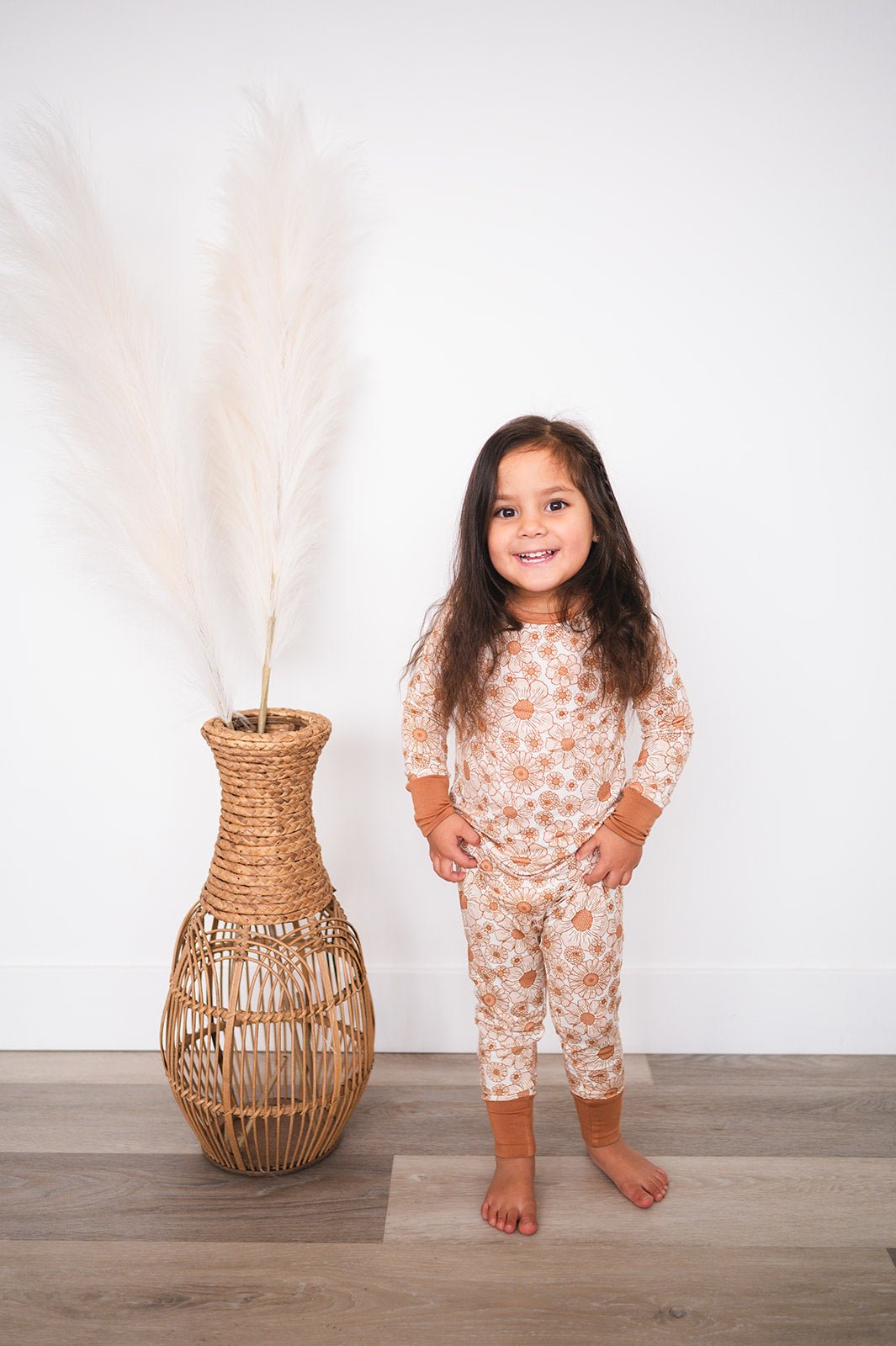 Two-piece Pajama Set - Flower Garden