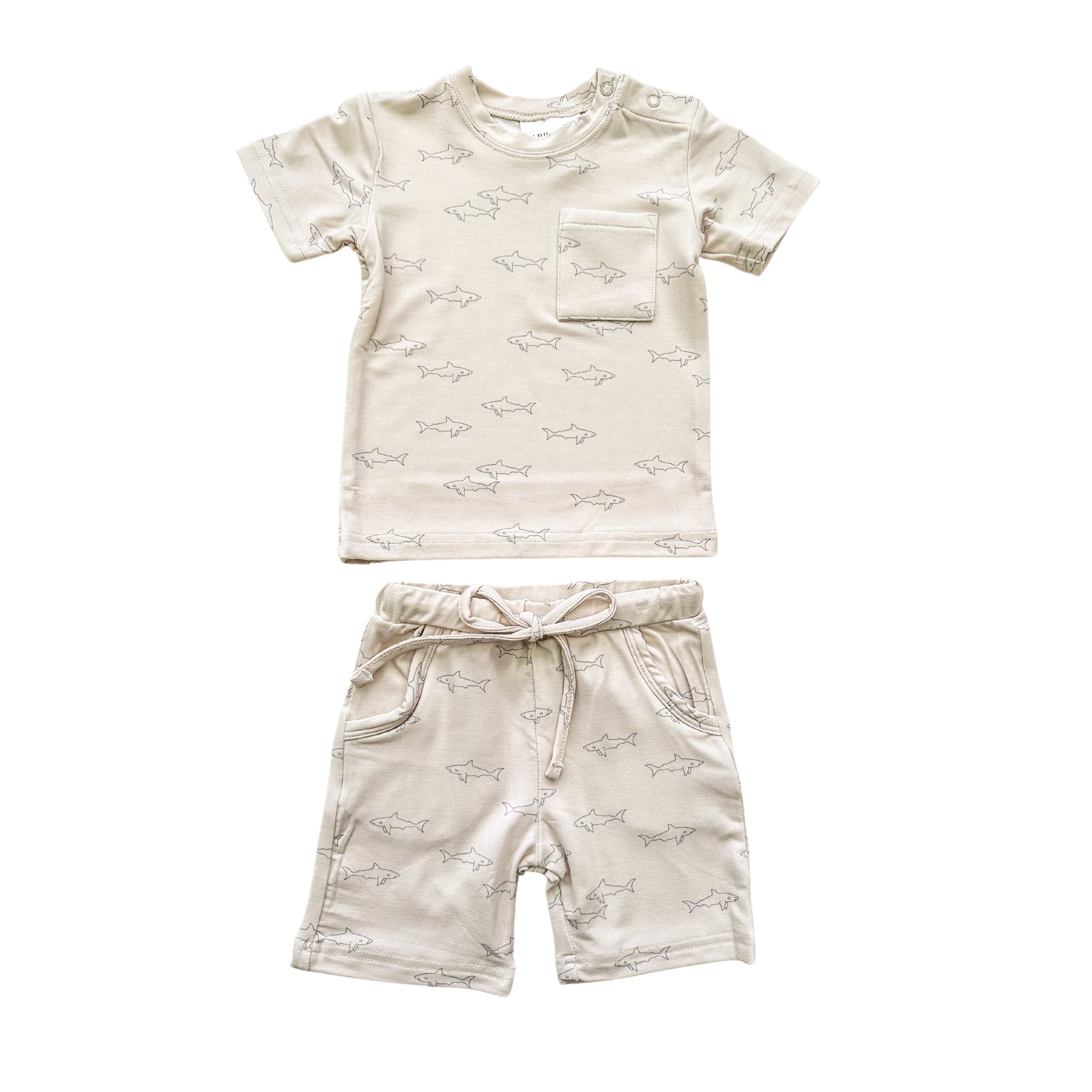 Two-piece Short Set - Sharks