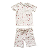 Two-piece Short Set - Surf