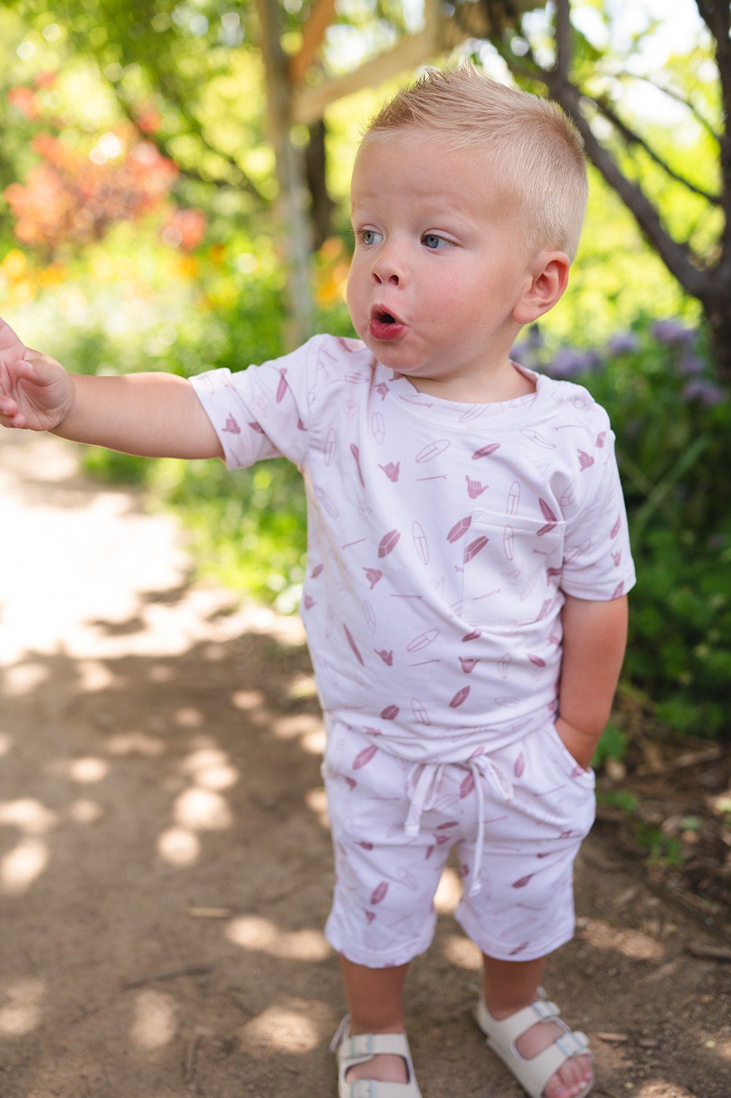 Two-piece Short Set - Surf