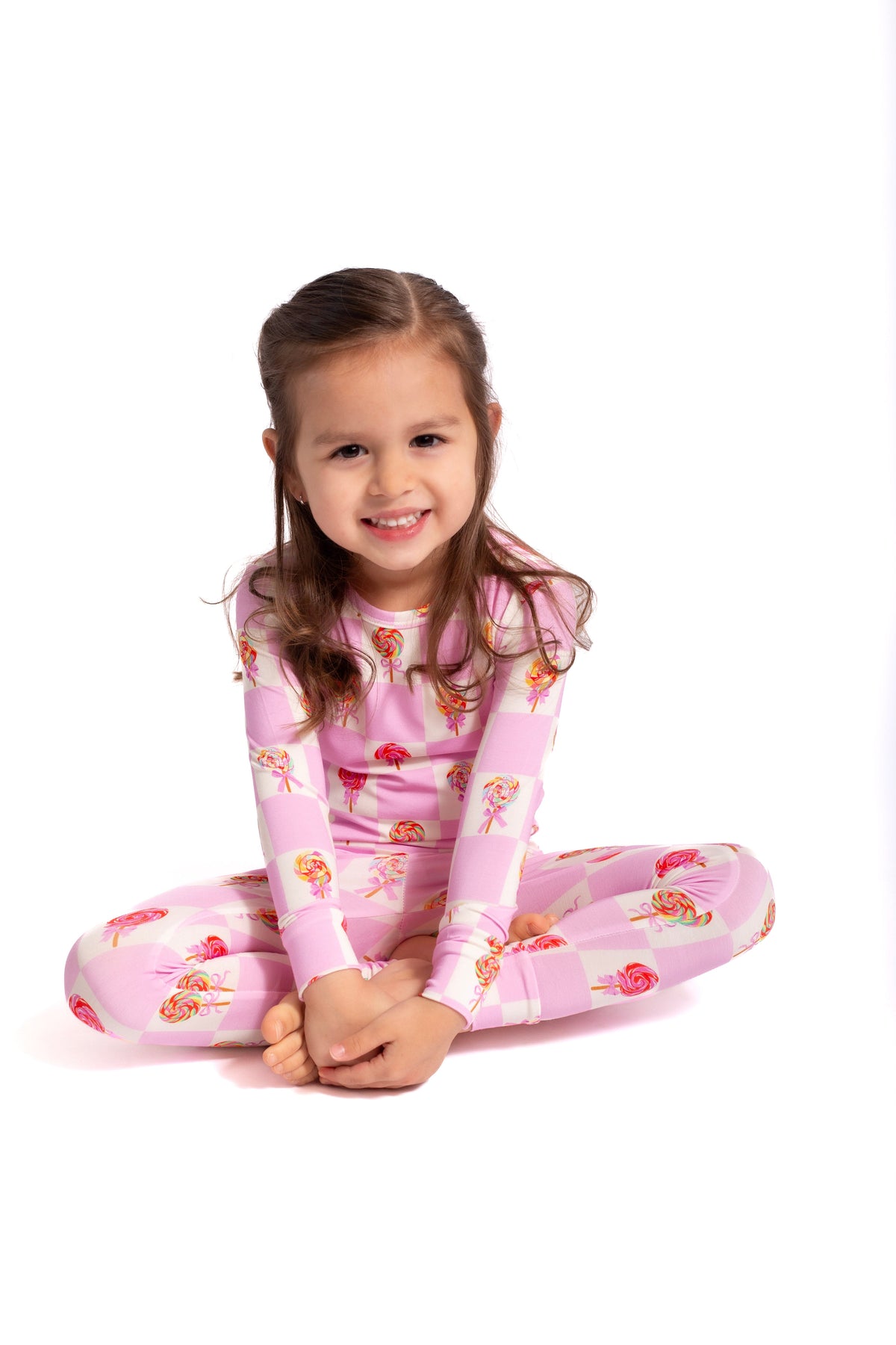 My First Lollipop -2-piece Bamboo Pajamas For Girl