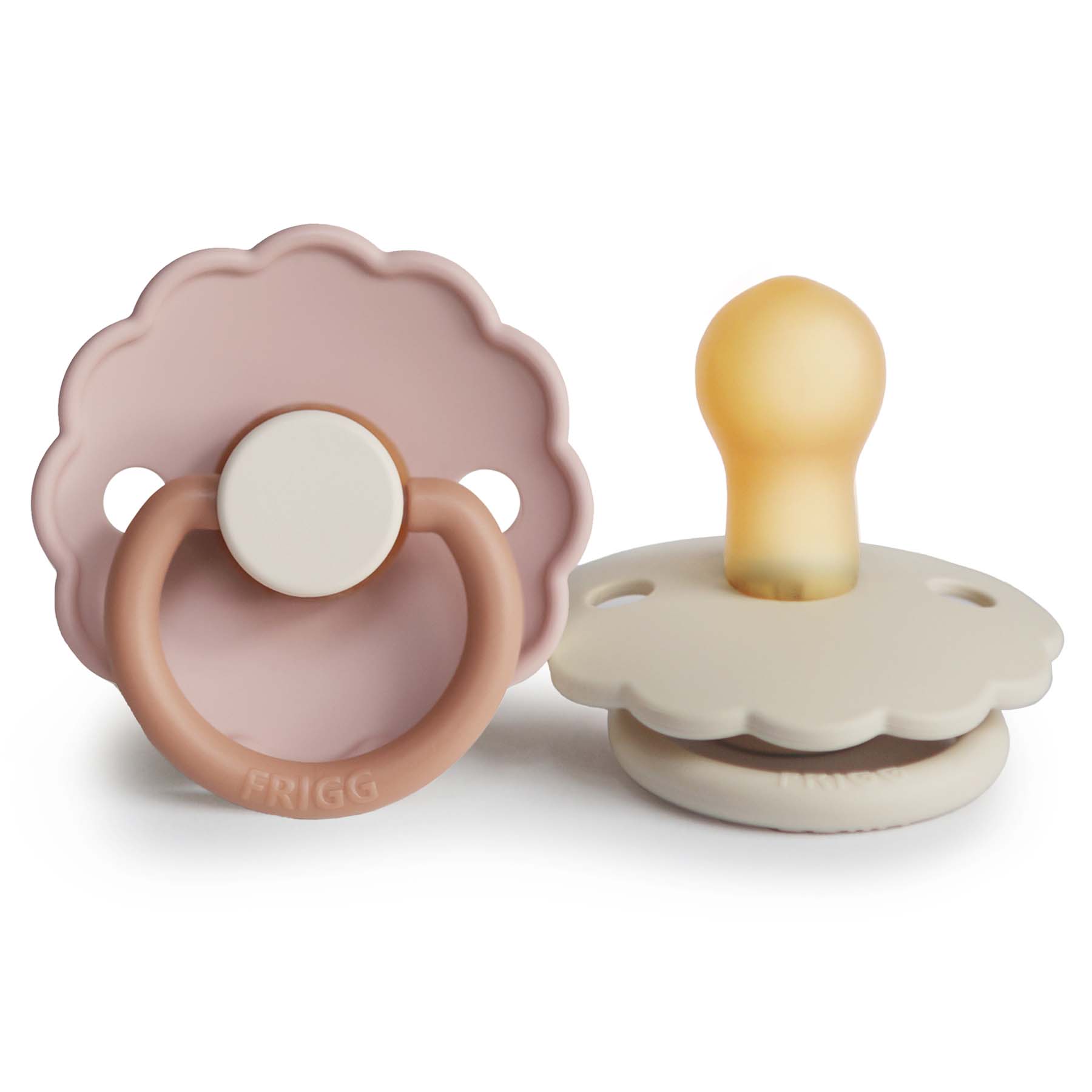 Frigg Daisy Natural Rubber Pacifier 2-pack