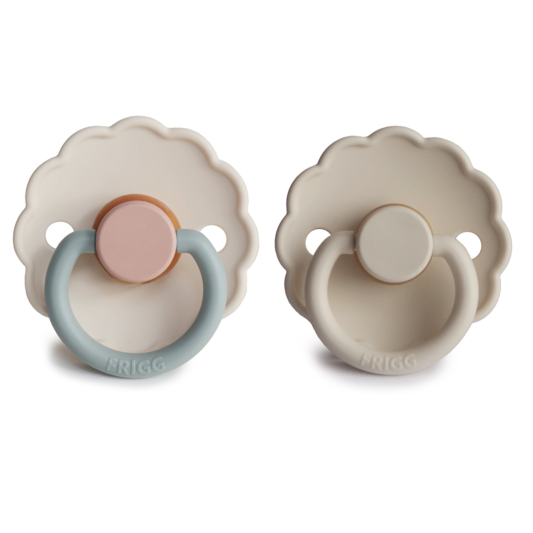 Frigg Daisy Natural Rubber Pacifier 2-pack