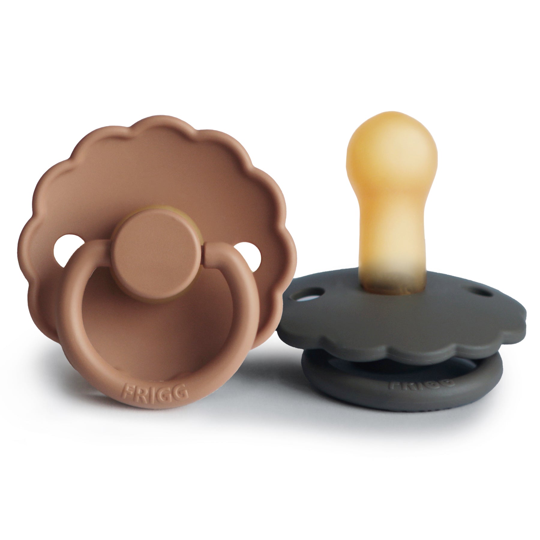 Frigg Daisy Natural Rubber Pacifier 2-pack