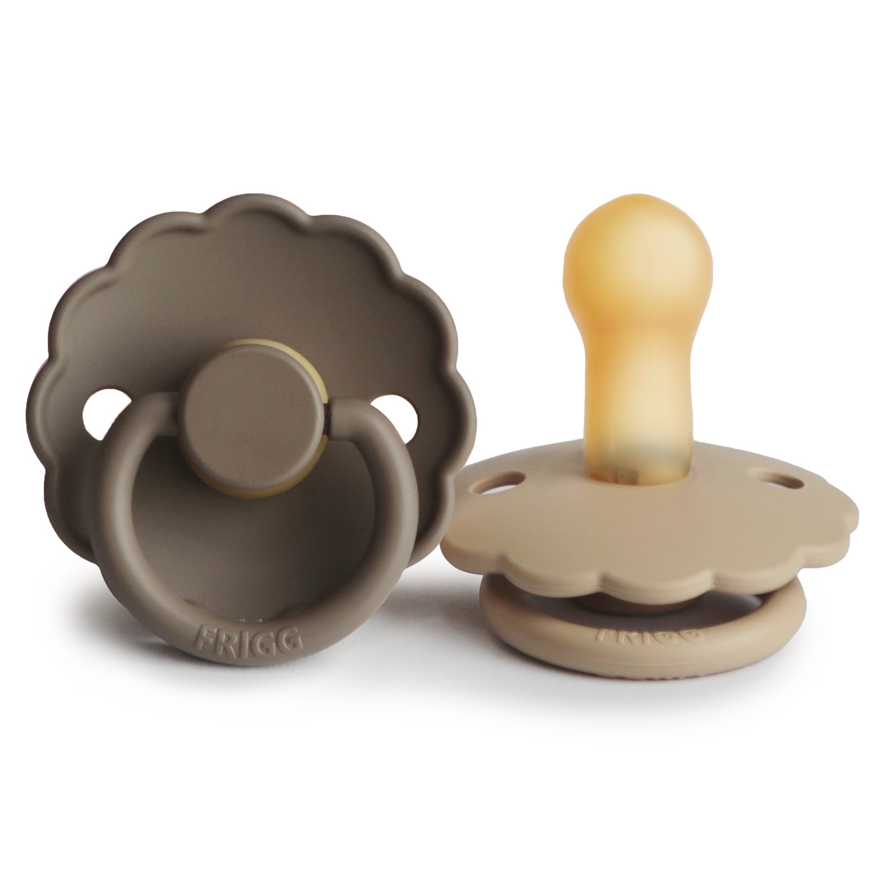 Frigg Daisy Natural Rubber Pacifier 2-pack