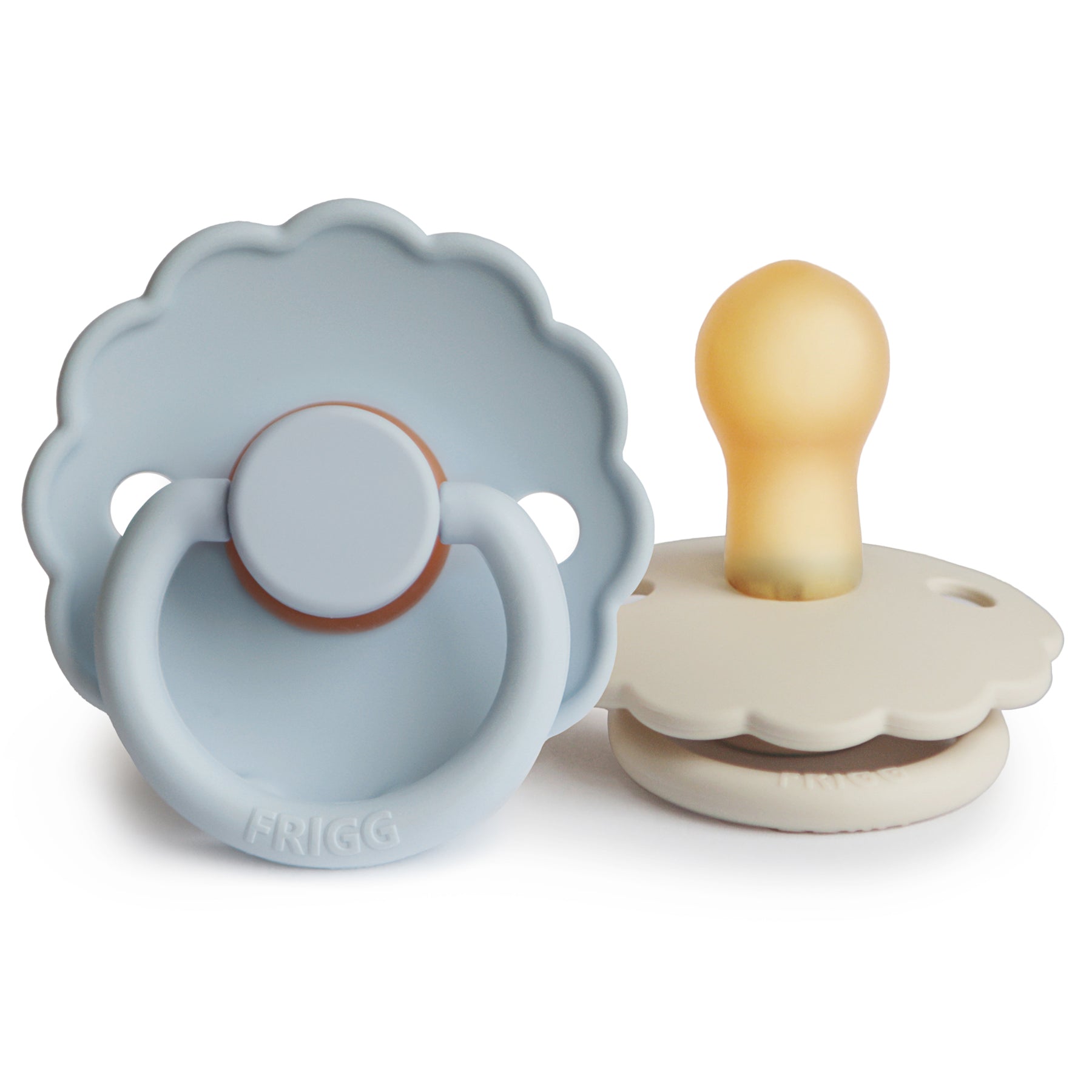 Frigg Daisy Natural Rubber Pacifier 2-pack