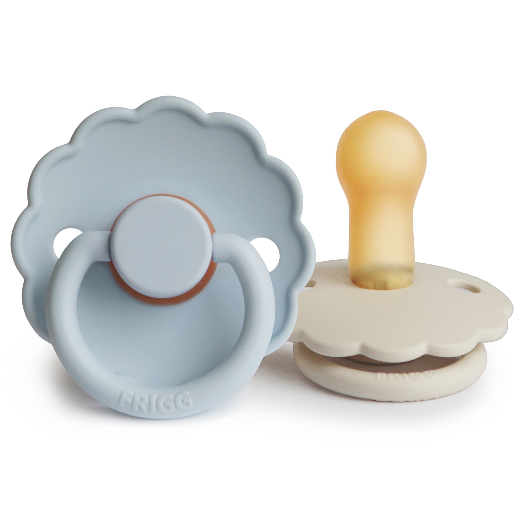 Frigg Daisy Natural Rubber Pacifier 2-pack