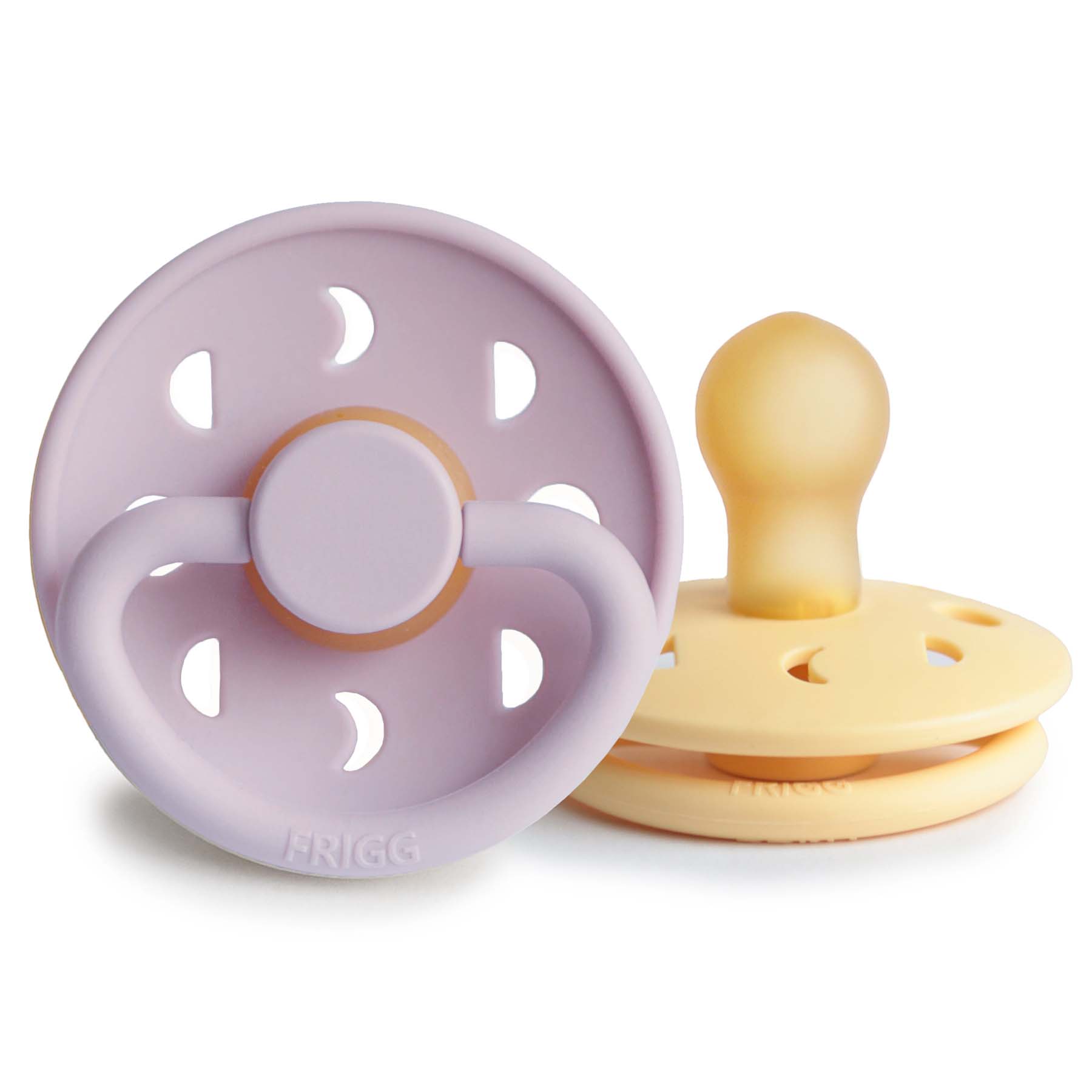 Frigg Moon Natural Rubber Pacifier 2-pack