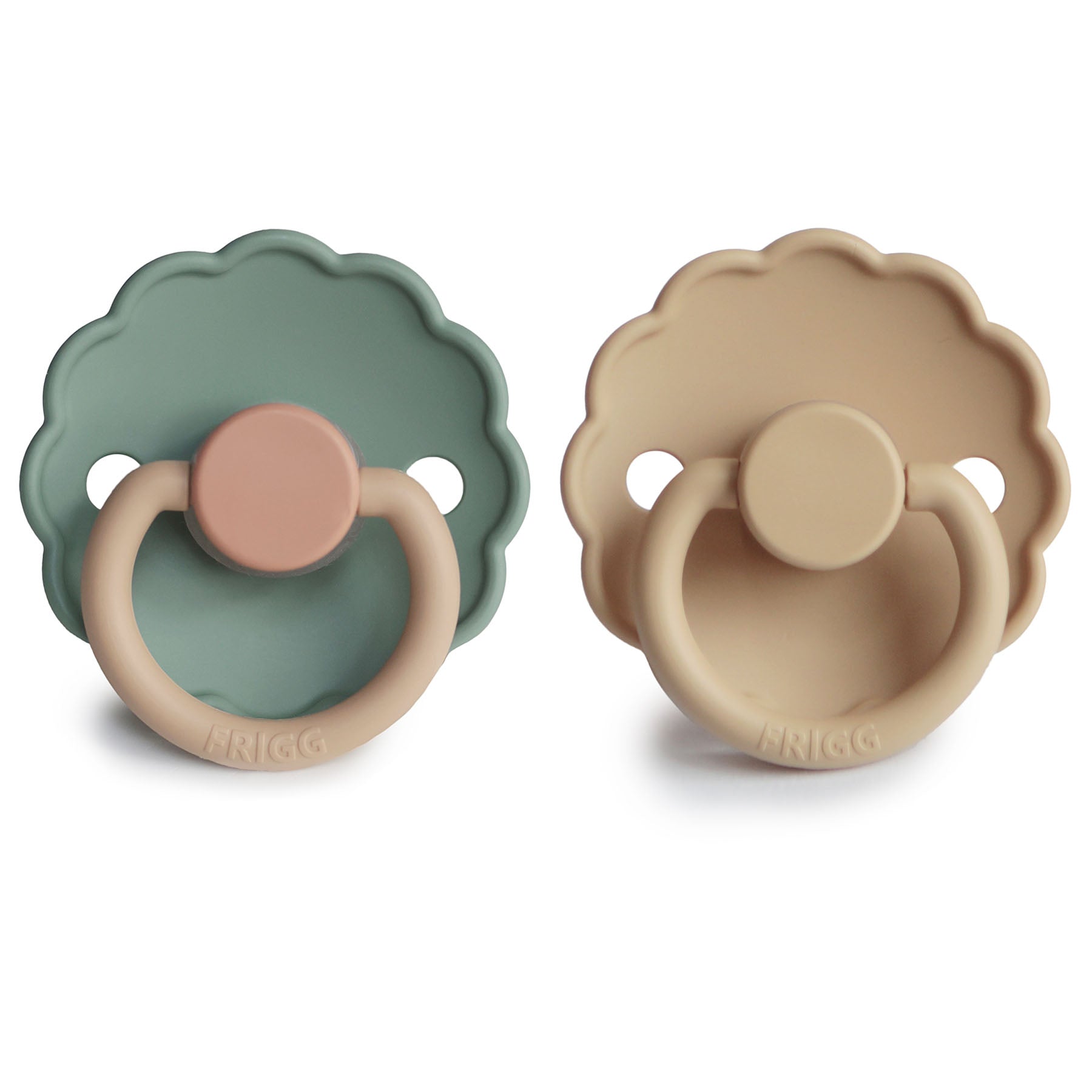 Frigg Daisy Silicone Pacifier 2-pack