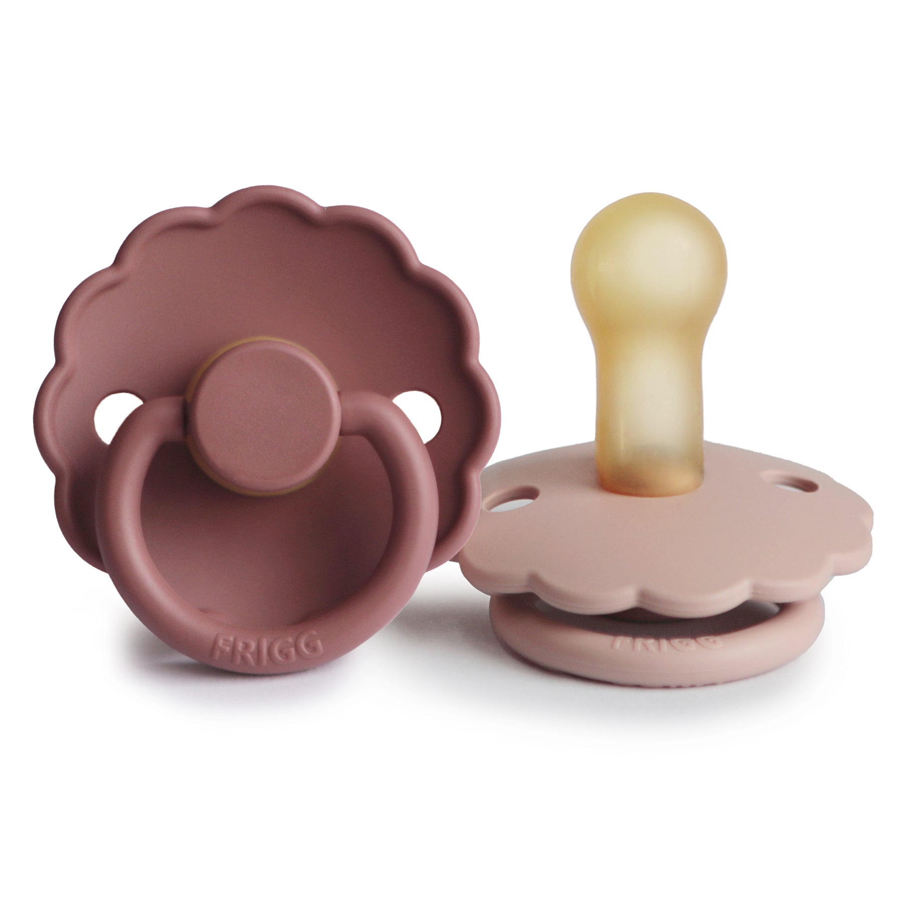 Frigg Daisy Natural Rubber Pacifier 2-pack