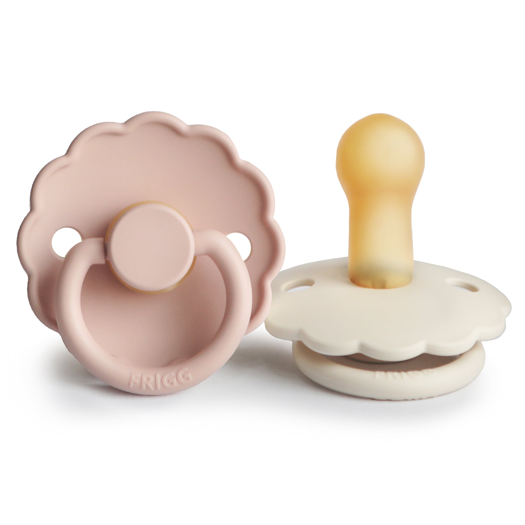 Frigg Daisy Natural Rubber Pacifier 2-pack