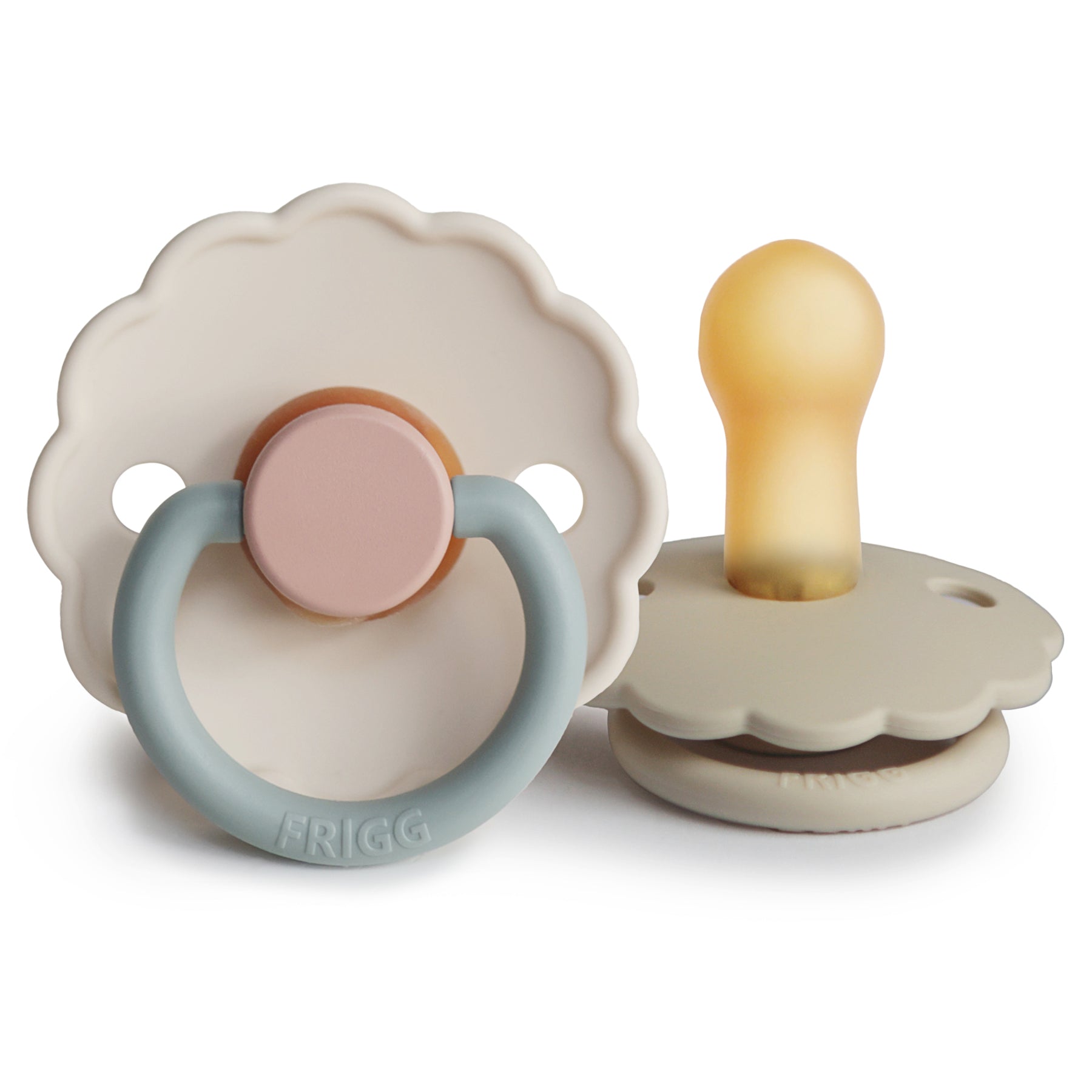 Frigg Daisy Natural Rubber Pacifier 2-pack