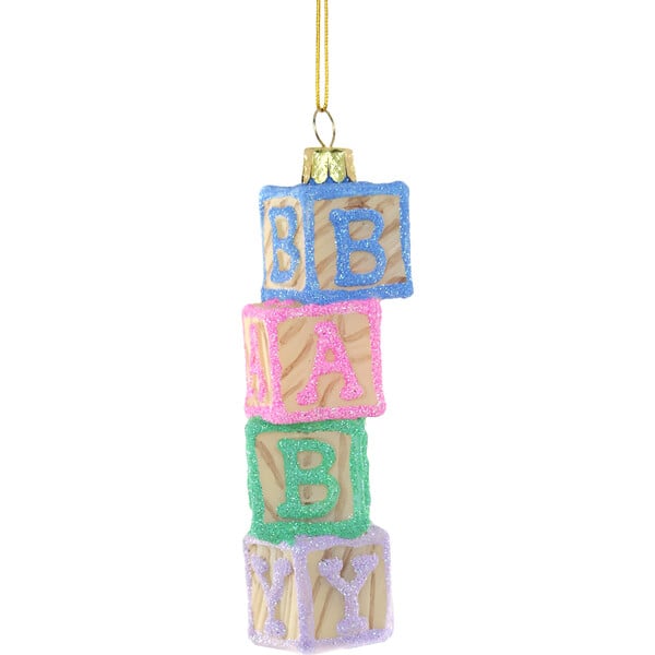 Baby Blocks Ornament