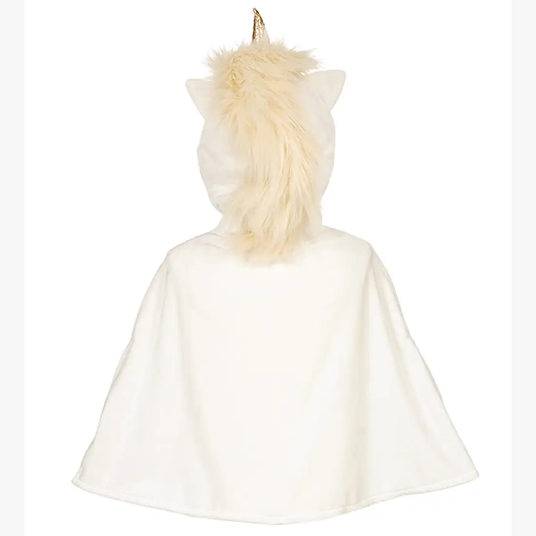 Unicorn Costume Cape For Kids (off White) - Carnival & Festive Use