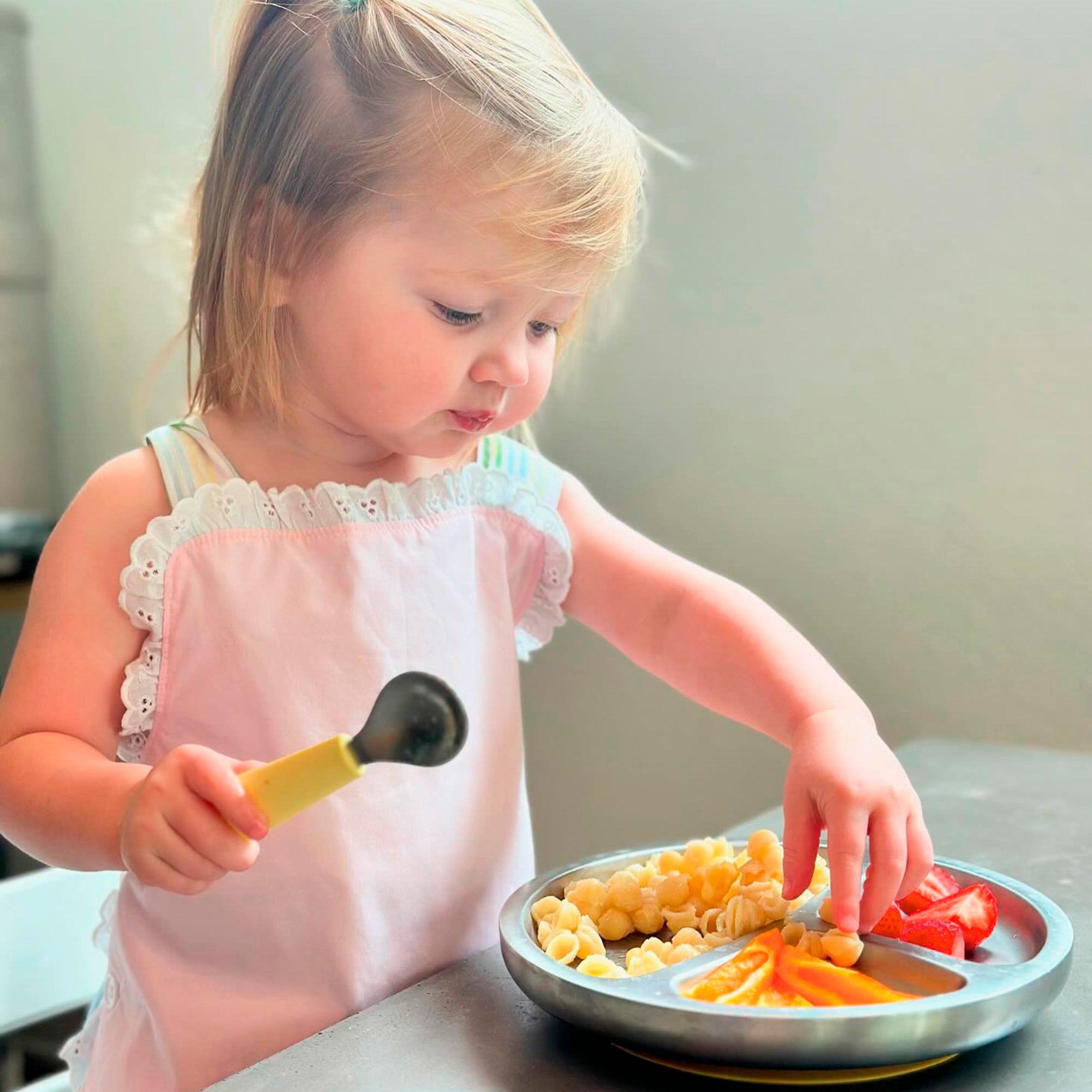 Stainless Steel Suction Baby Plate