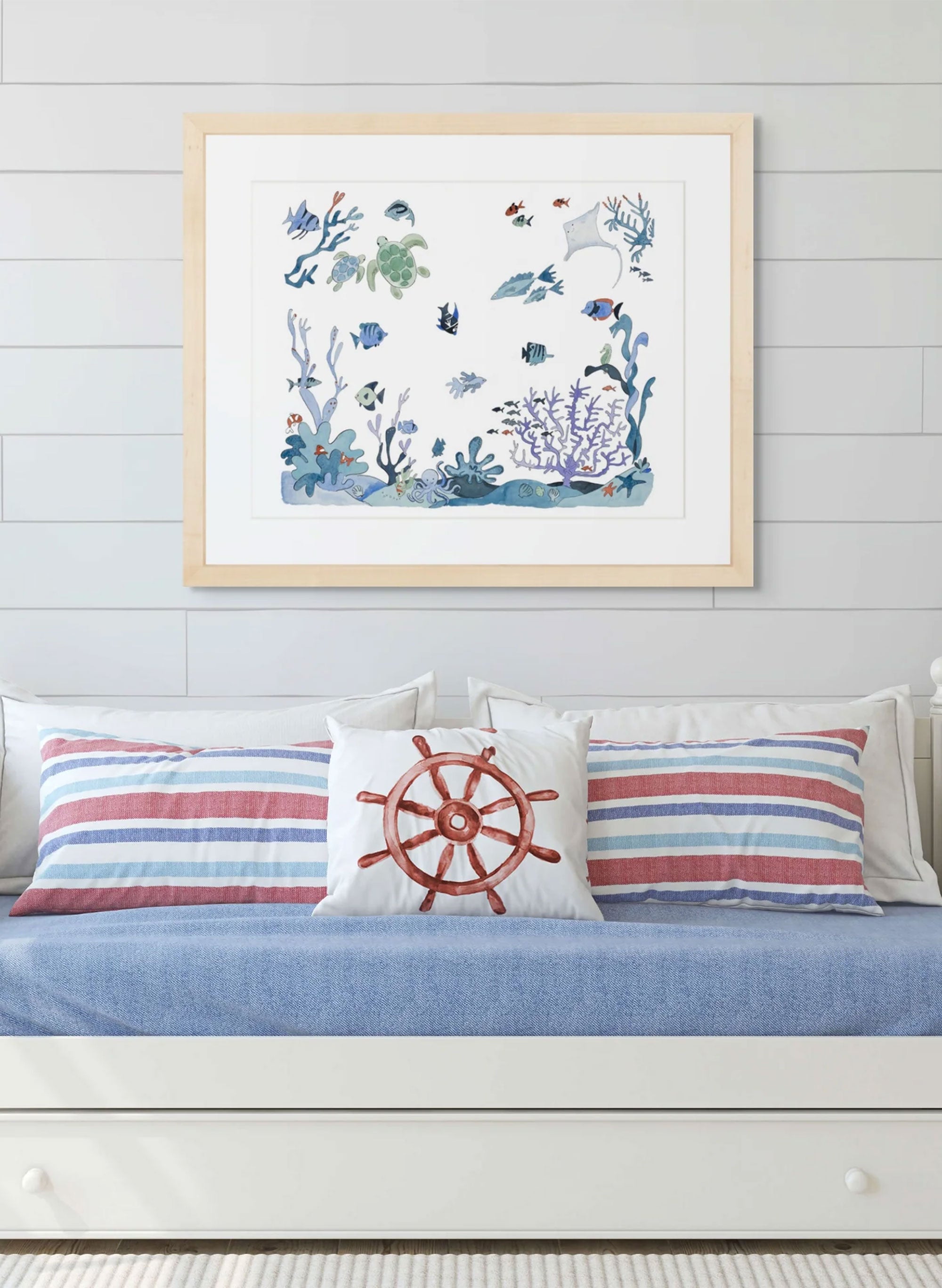 Art Print - Under The Sea - Framed