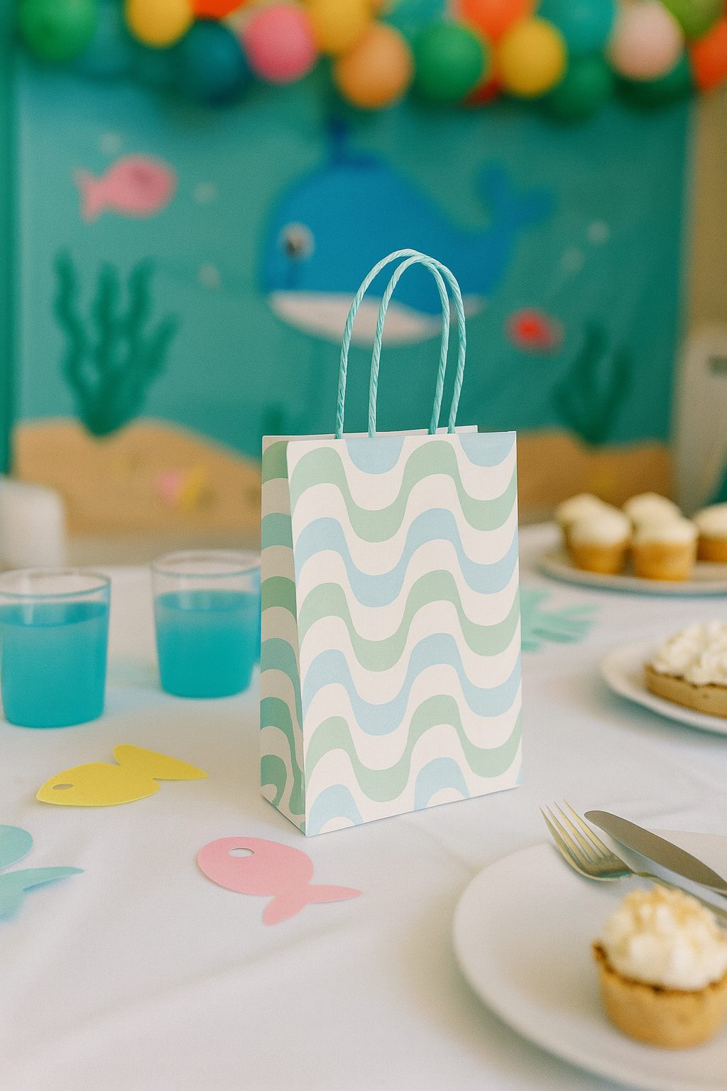 Merry Mermaids Party Bags (set Of 8)