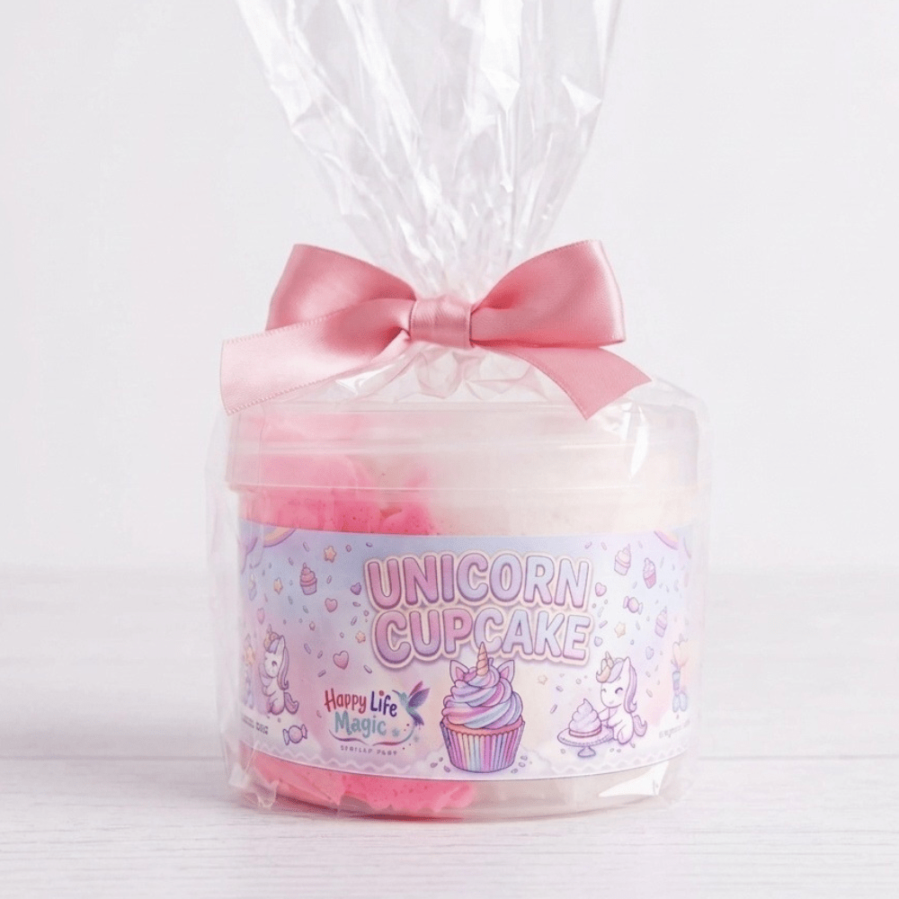 Unicorn Cupcake Cloud Slime