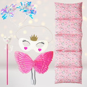 Fairy Unicorn Princess Gift Set - Floor Lounger, Wings, Wand And Mask