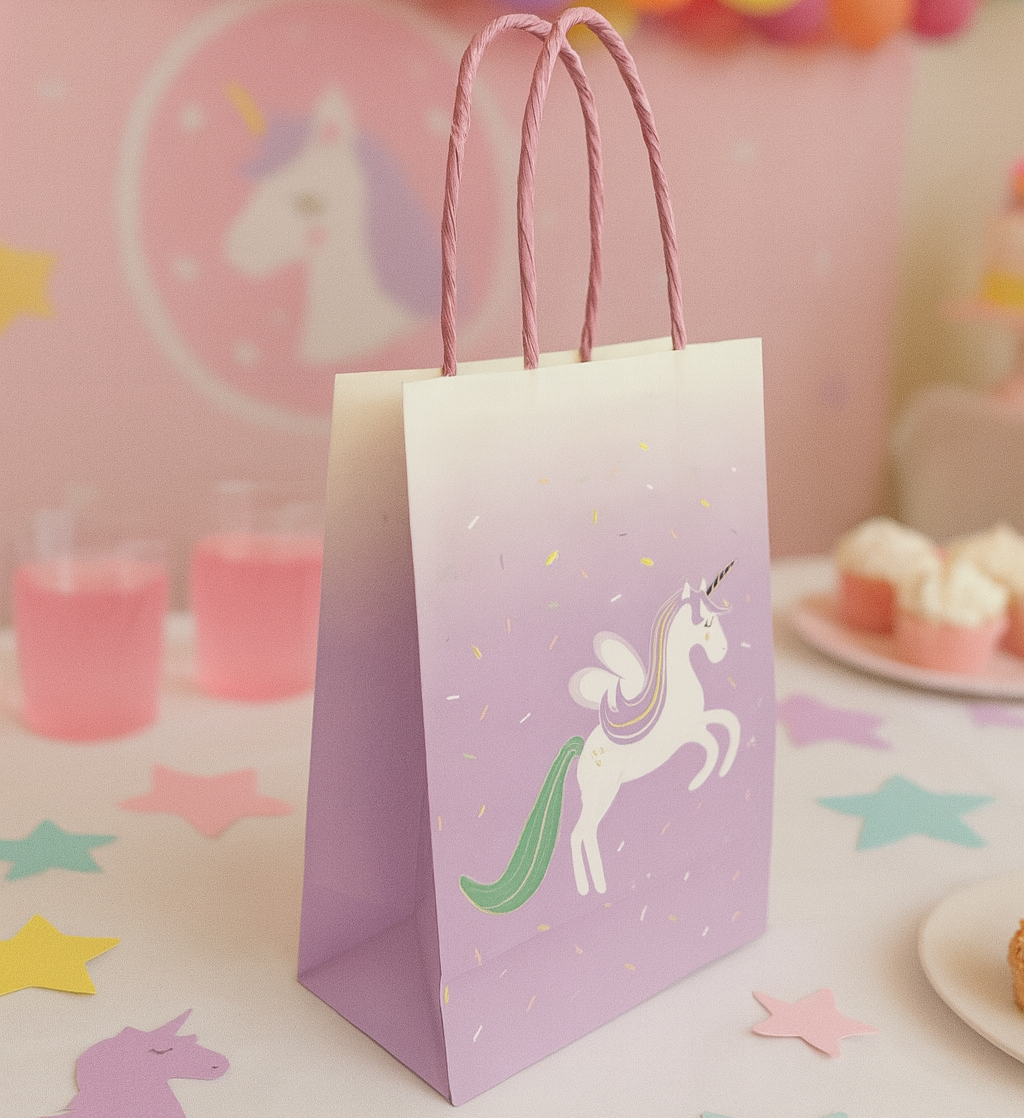 Sweet Unicorn Party Bags (set Of 8)