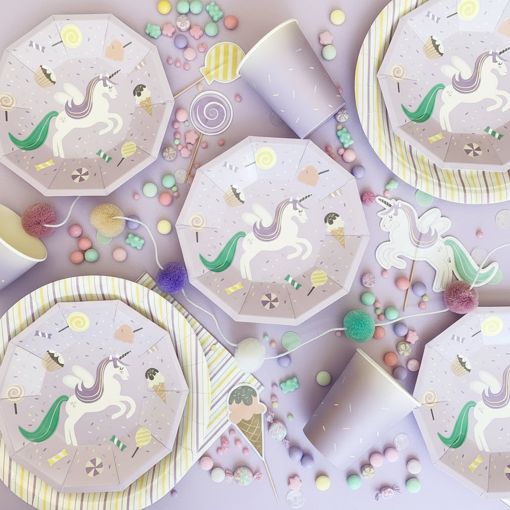 Sweet Unicorn Cups (set Of 8)