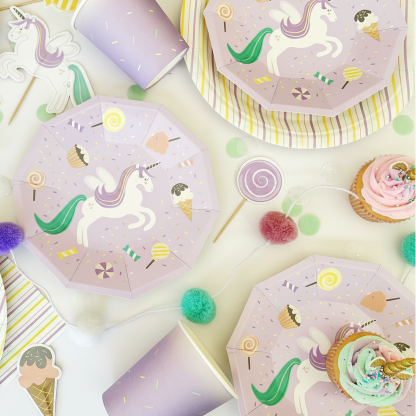 Sweet Unicorn Cups (set Of 8)