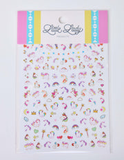 Unicorn Party Nail Stickers