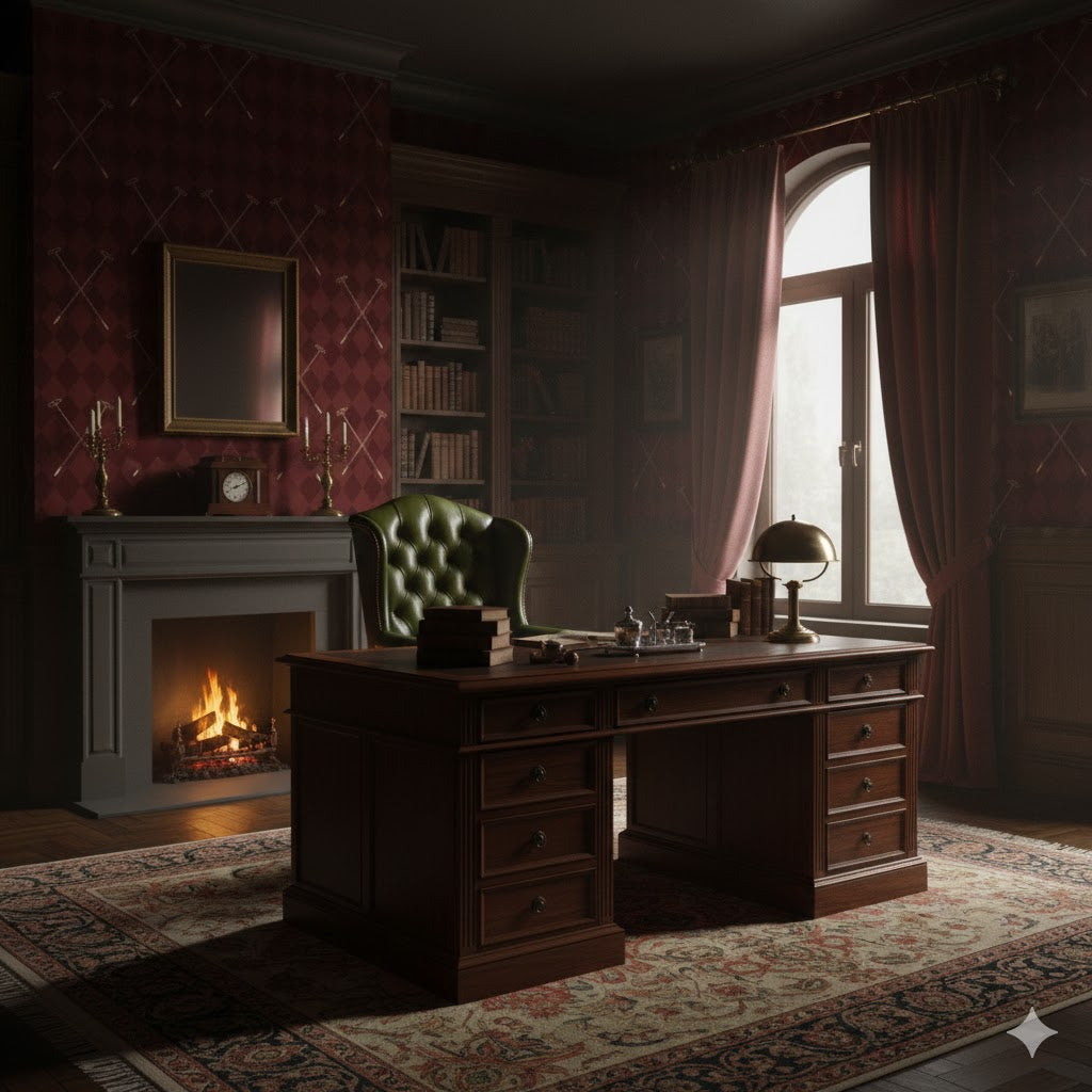 Merrick Wallpaper By The Rosenborg Company