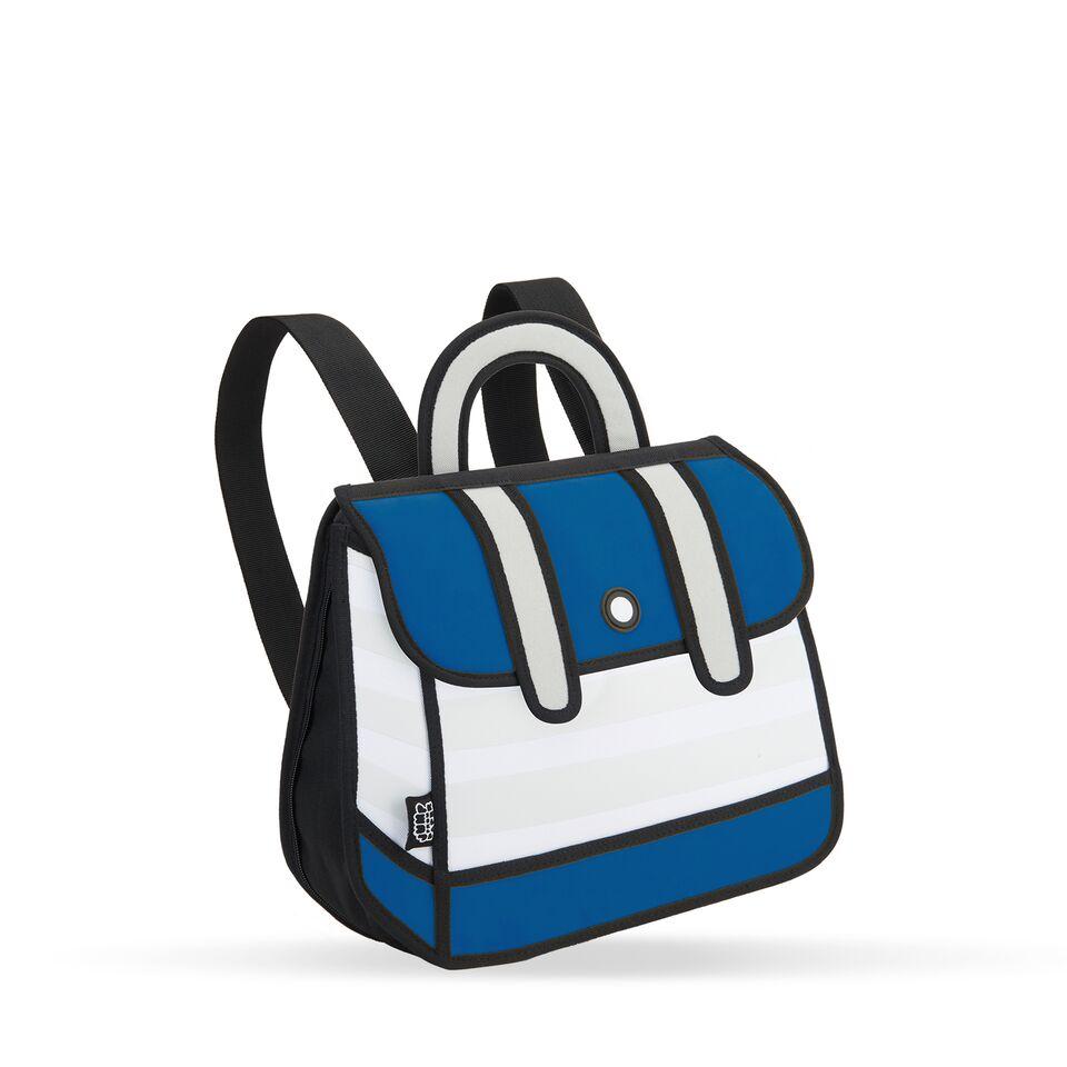 2d Backpack Stripe Blue